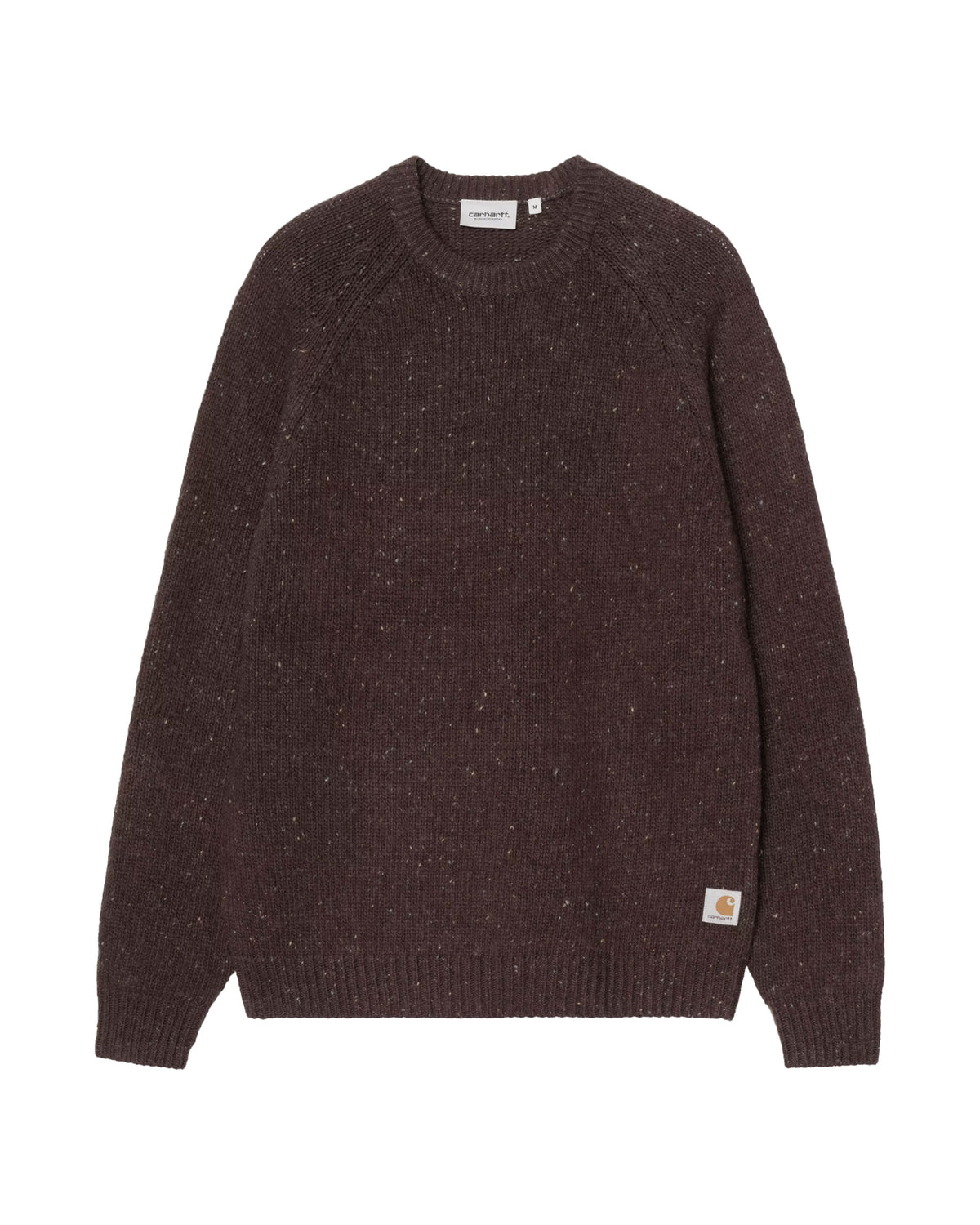 Carhartt Wip Anglistic Sweater Speckled Tobacco