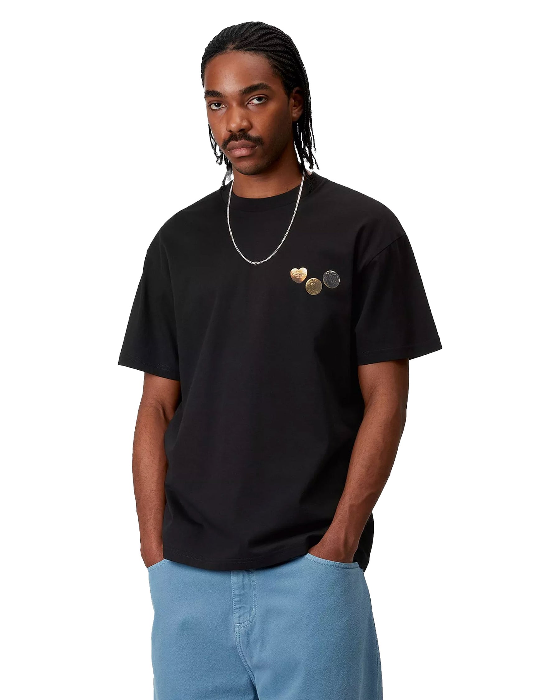 Carhartt Wip Button Black T-shirt
