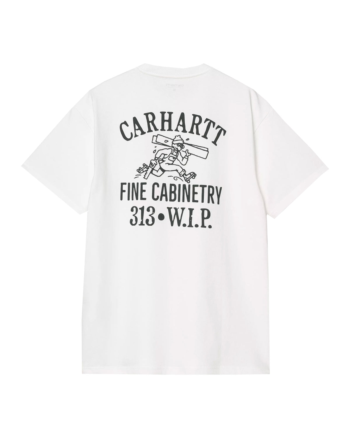 Carhartt Wip Cabinetry T-Shirt White-Black