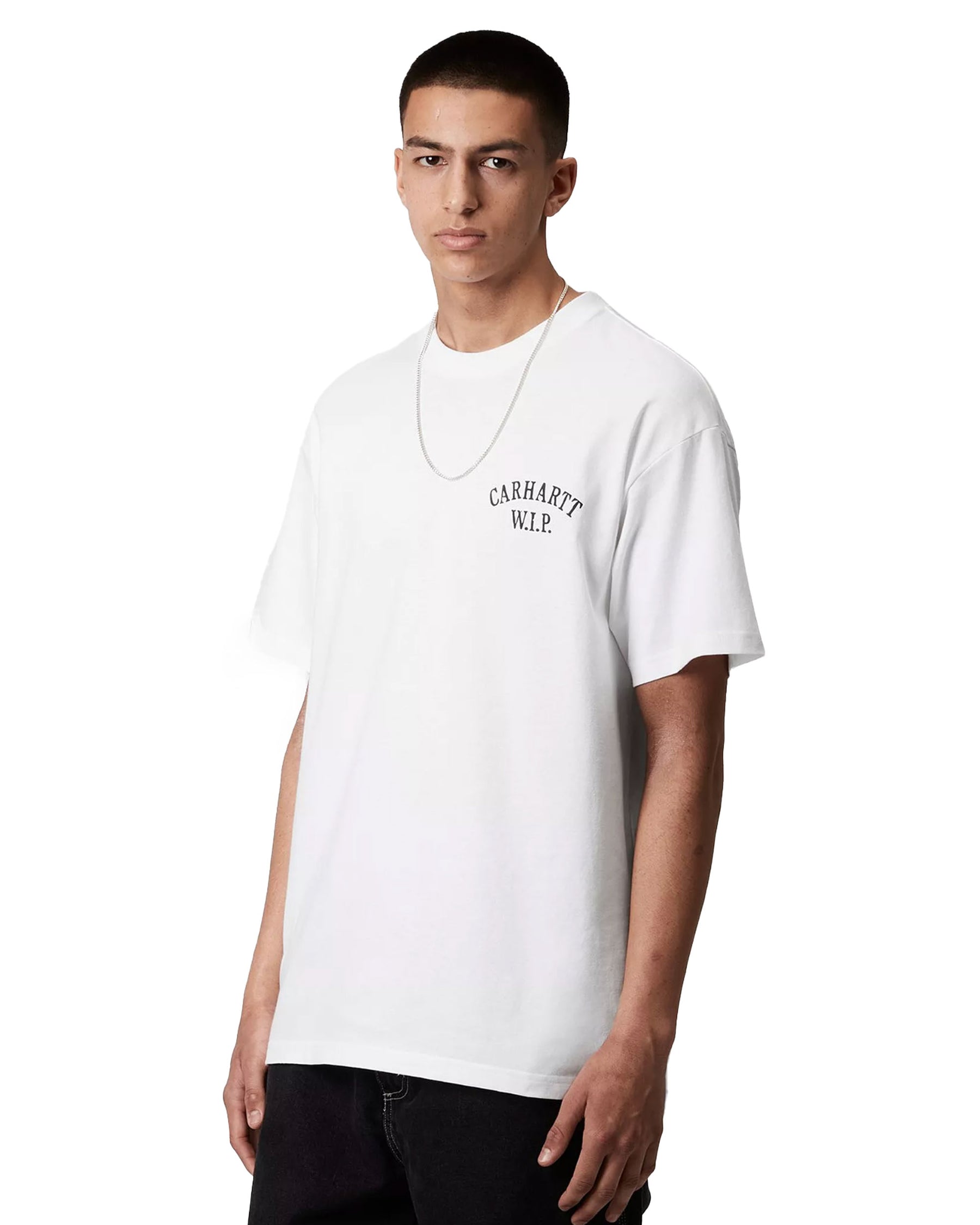 Carhartt Wip Cabinetry T-shirt White-Black