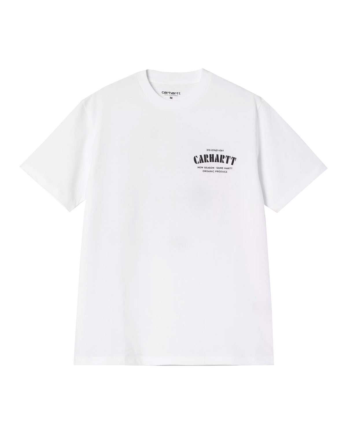 Carhartt Wip Catalogue C Logo T-Shirt White