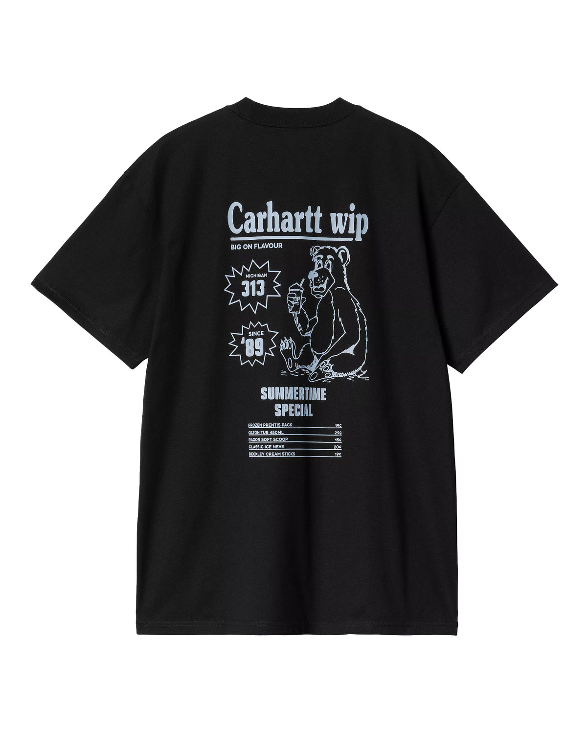Carhartt Wip Catalogue T-Shirt Black-Bluebird