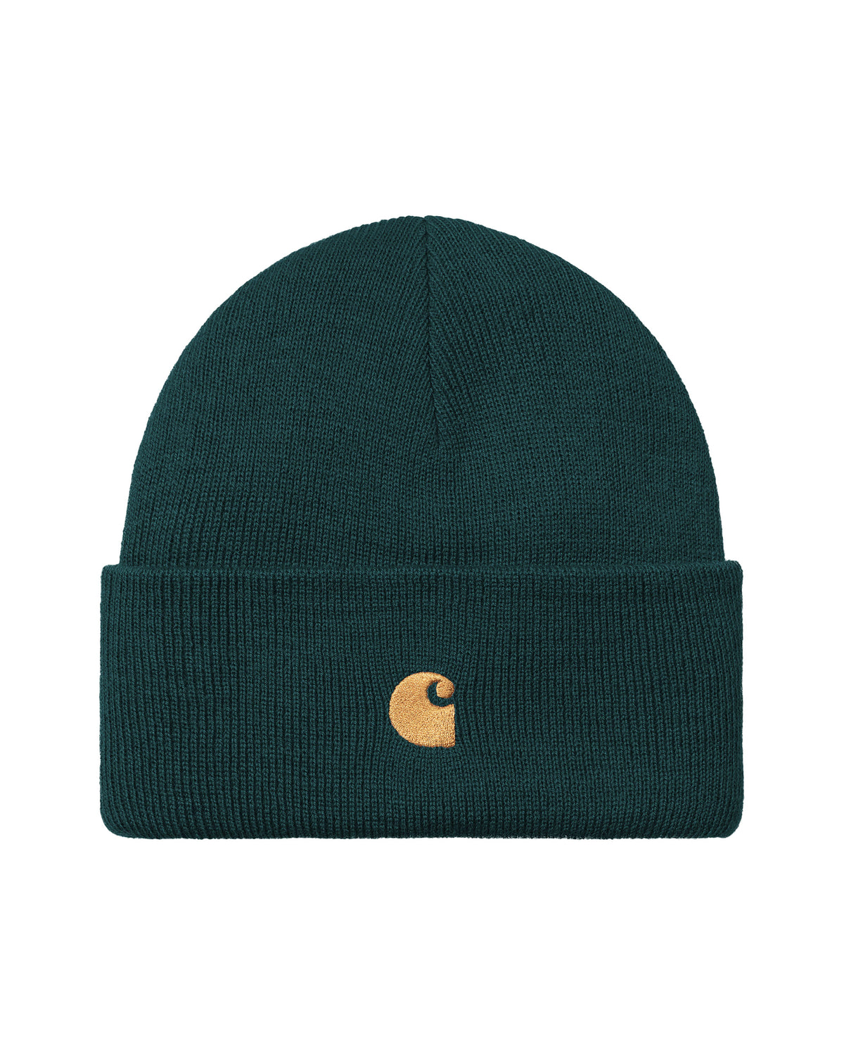 Carhartt Wip Chase Beanie Duck Blue-Gold