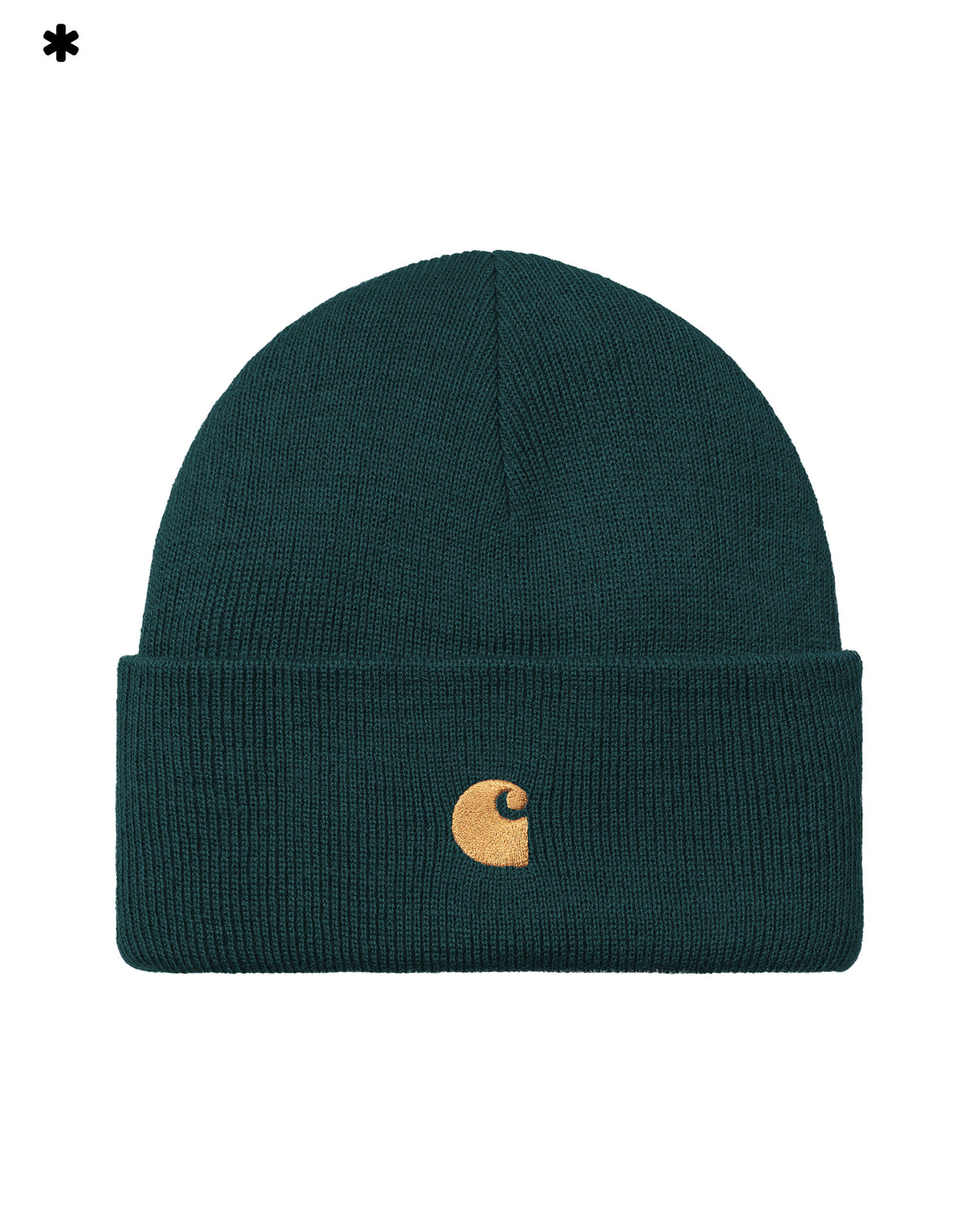 Carhartt Wip Chase Beanie Duck Blue-Gold
