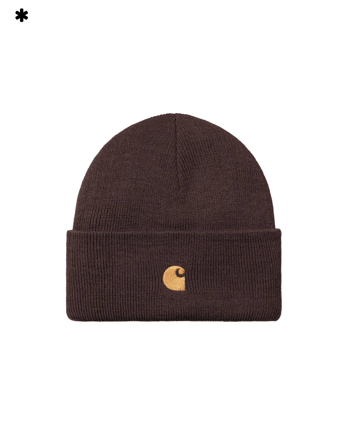Carhartt Wip Chase Beanie Palisander-Gold