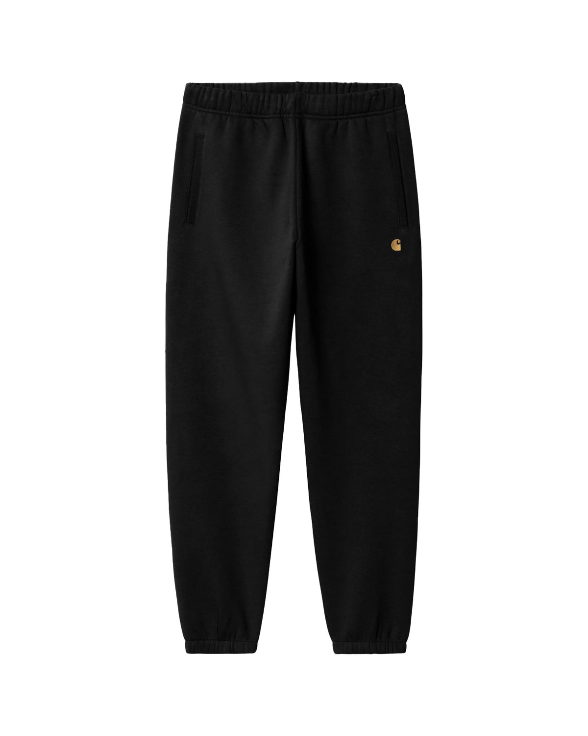 Carhartt Wip Chase Sweat Pant Black-Gold