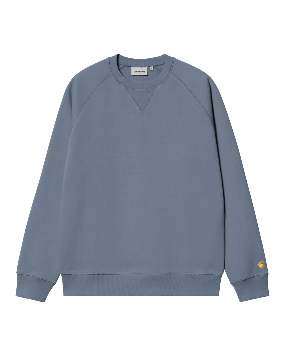 Carhartt Wip Chase Sweatshirt Icesheet-Gold