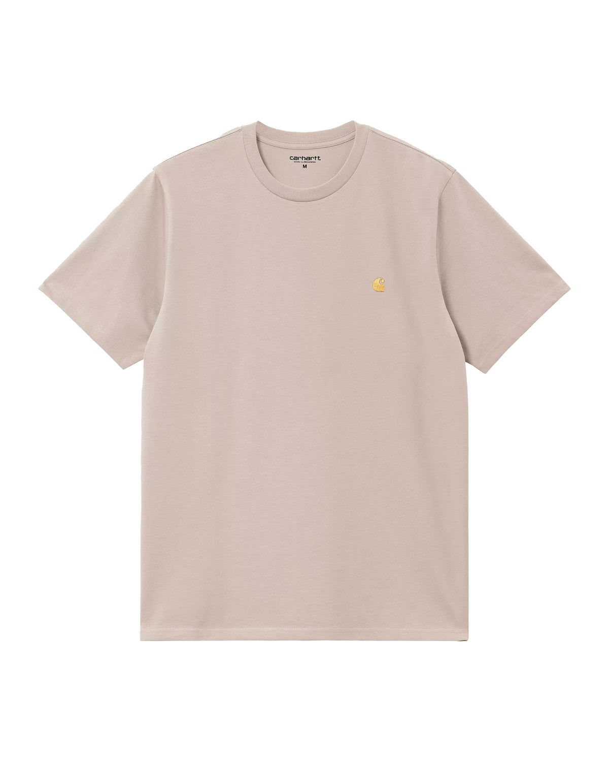 Carhartt Wip Chase T-Shirt Dusky Beige-Gold