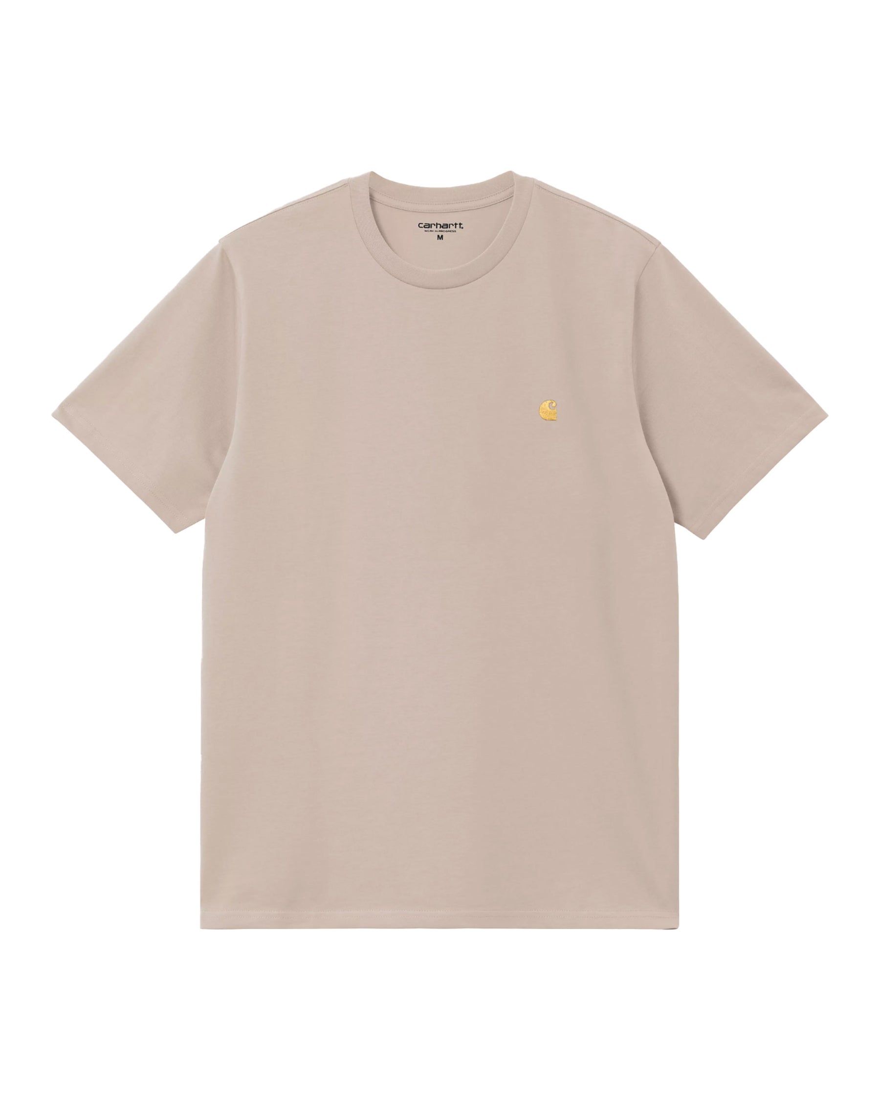 Carhartt Wip Chase T-Shirt Fleur De Sel-Gold