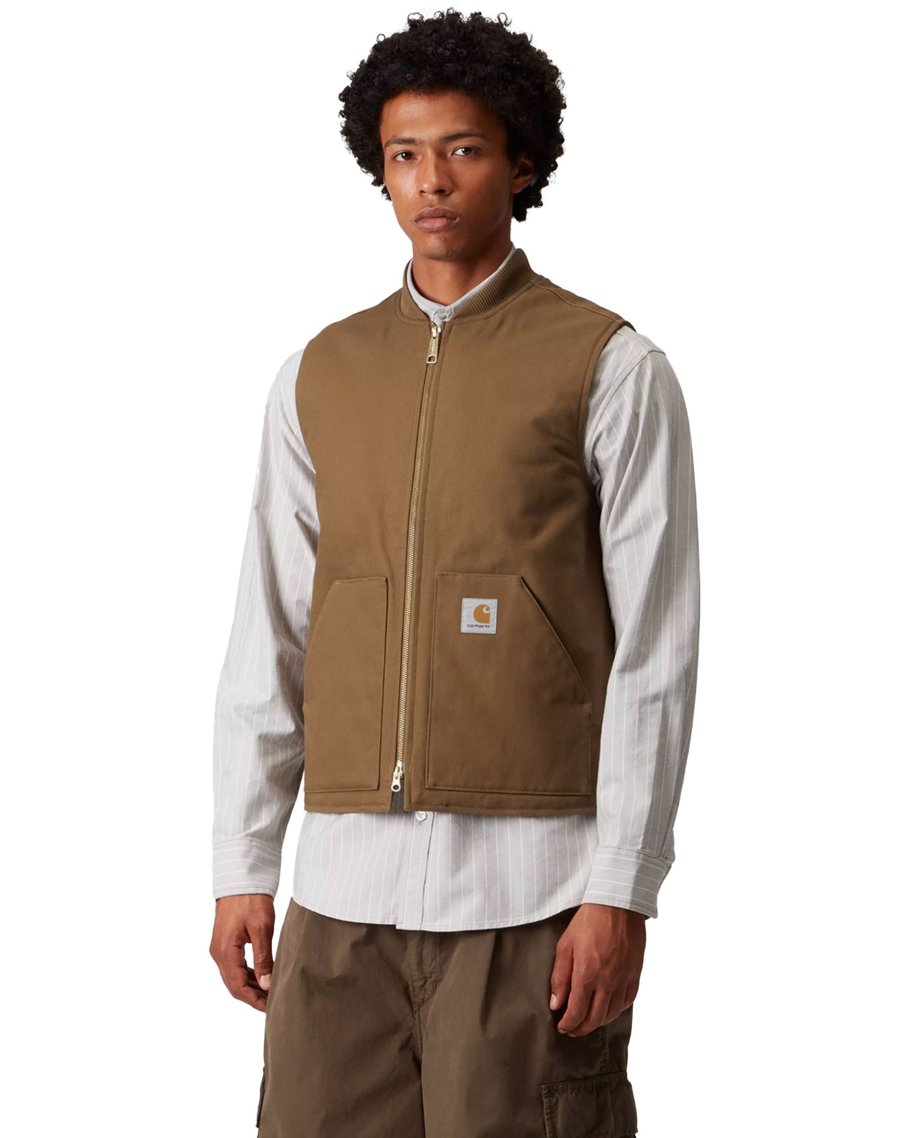 Carhartt Wip Classic Vest Hamilton Brown rigid