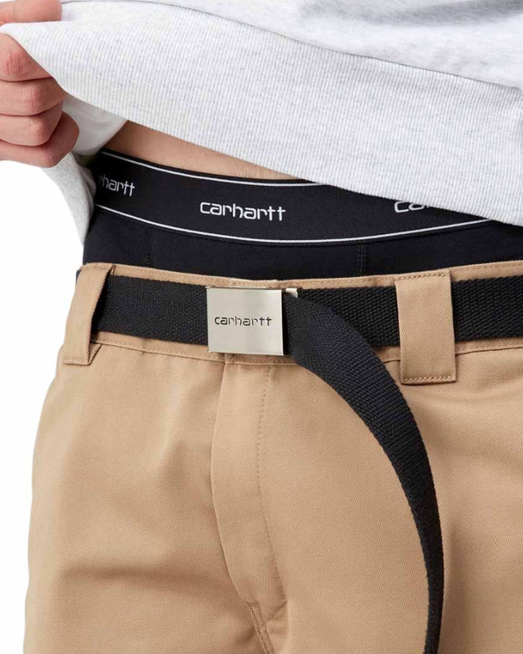 Carhartt Wip Cotton Trunks Black