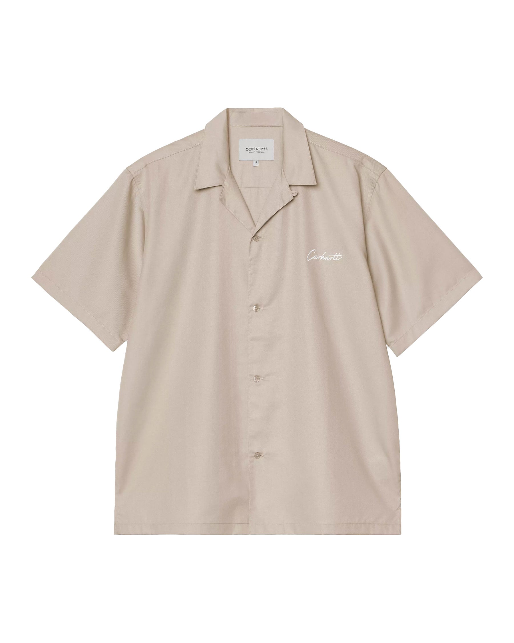 Carhartt Wip Delray Shirt Fleur de Sel-White