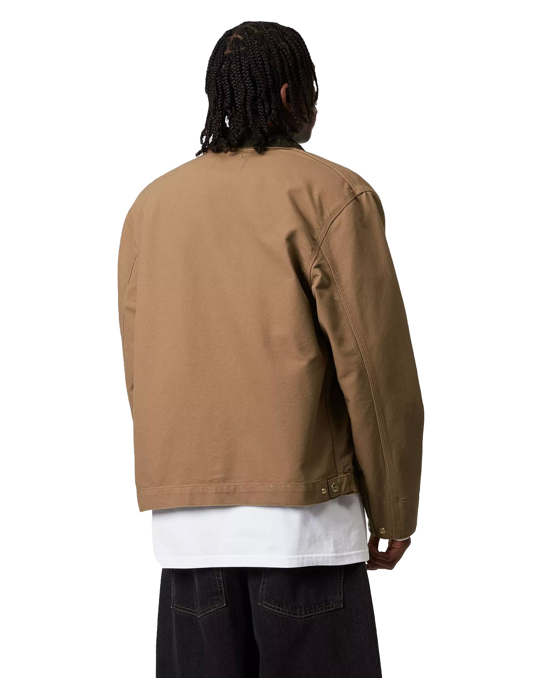 Carhartt Wip Detroit Jacket Hamilton Brown-Tobacco Rinsed