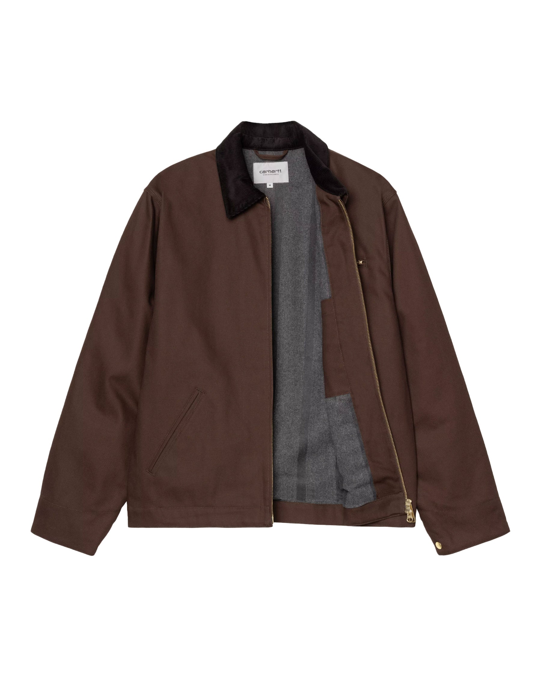 Carhartt Wip Detroit Jacket Tobacco-Black Rigid