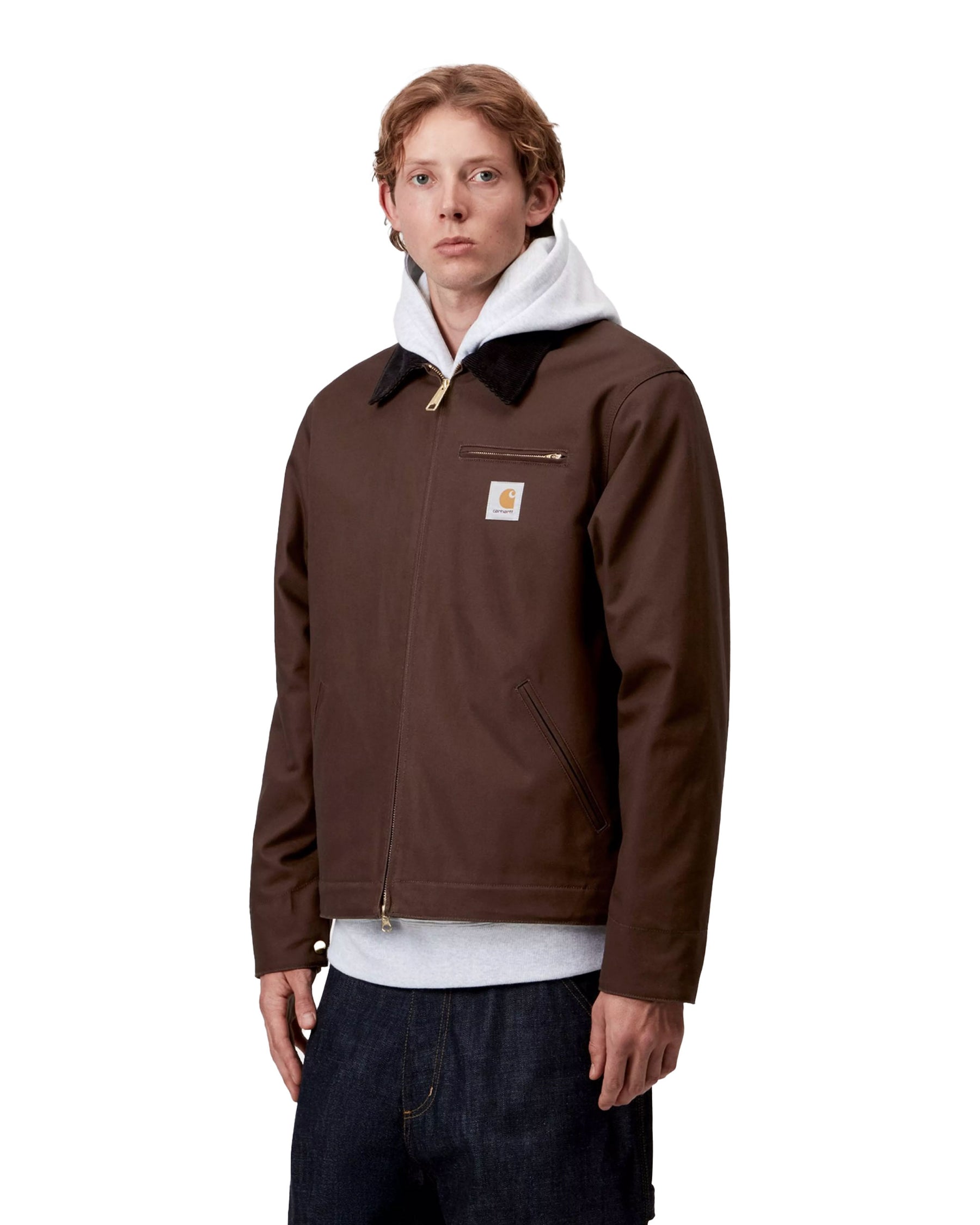 Carhartt Wip Detroit Jacket Tobacco-Black Rigid
