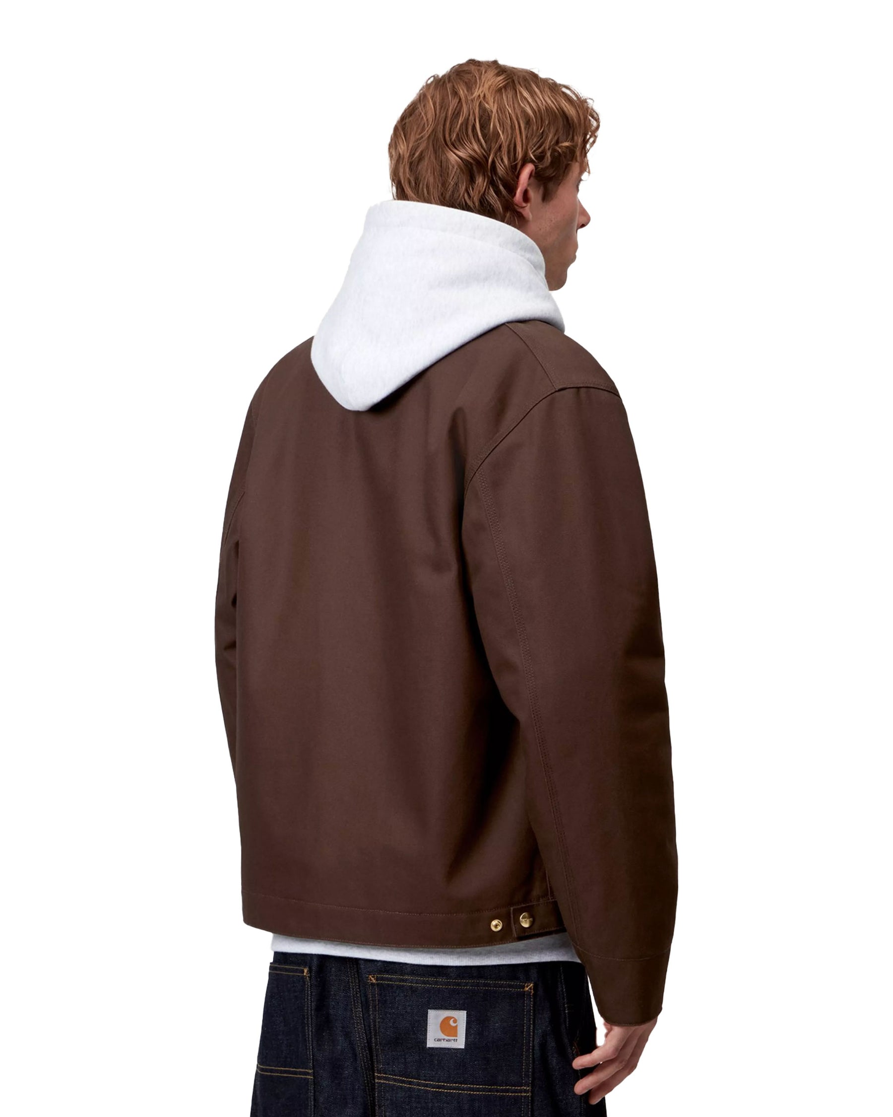 Carhartt Wip Detroit Jacket Tobacco-Black Rigid