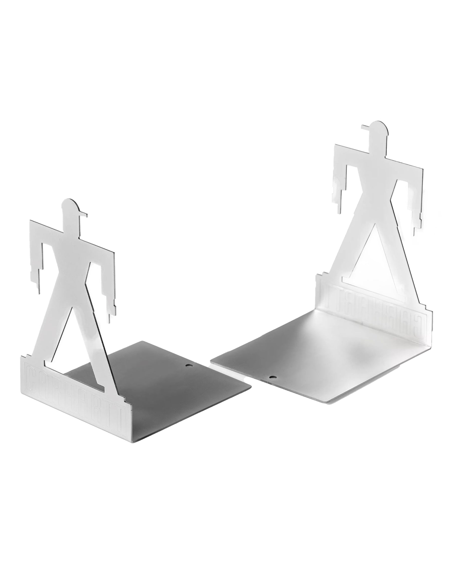 Carhartt Wip Foundation Bookends Metal Silver