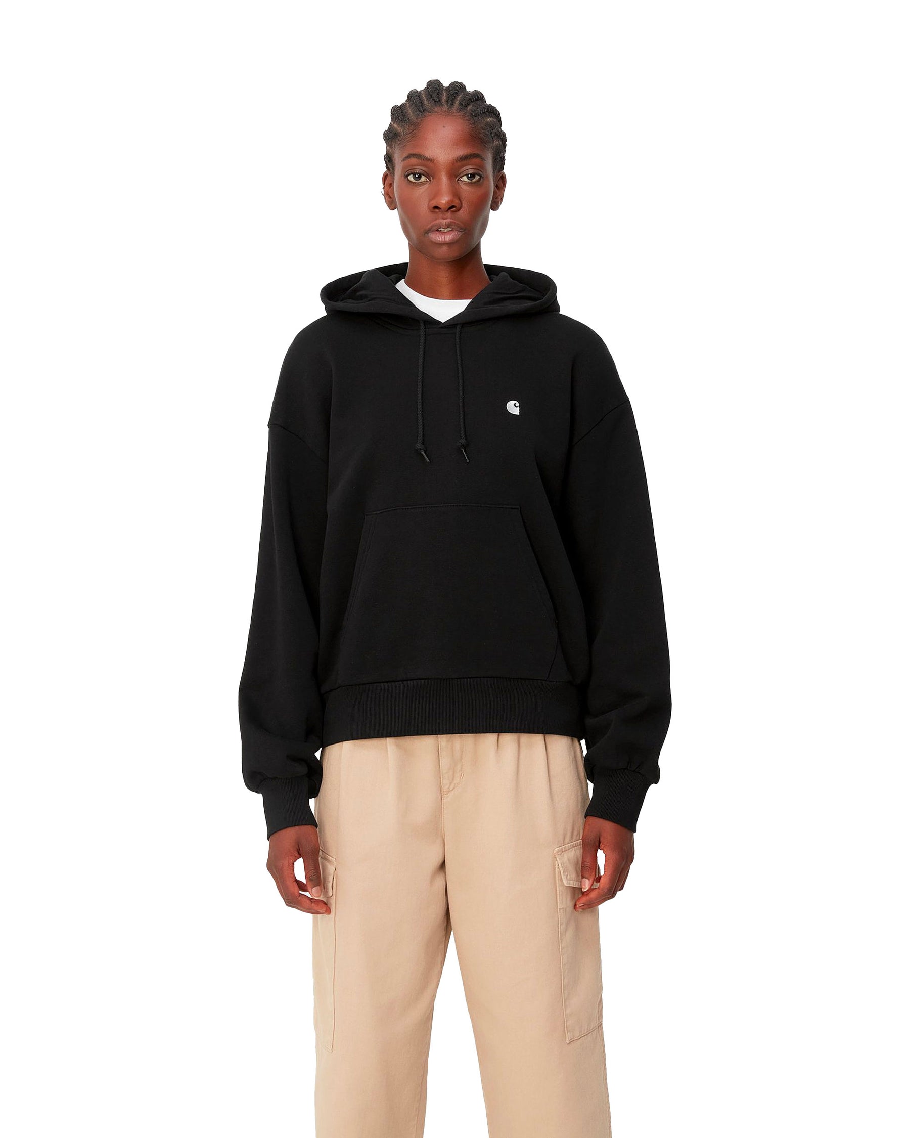 Carhartt Wip Hooded Casey Sweatshirt Nero