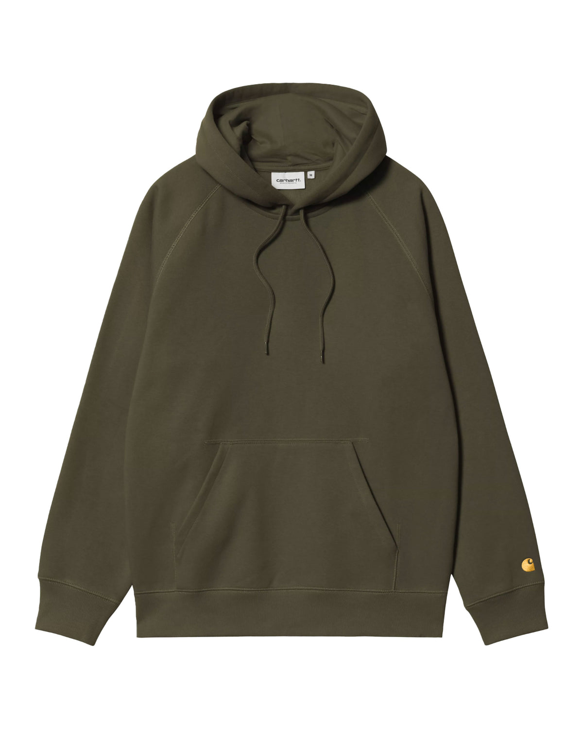 Carhartt Wip Hooded Chase Sweat Olive-Gold