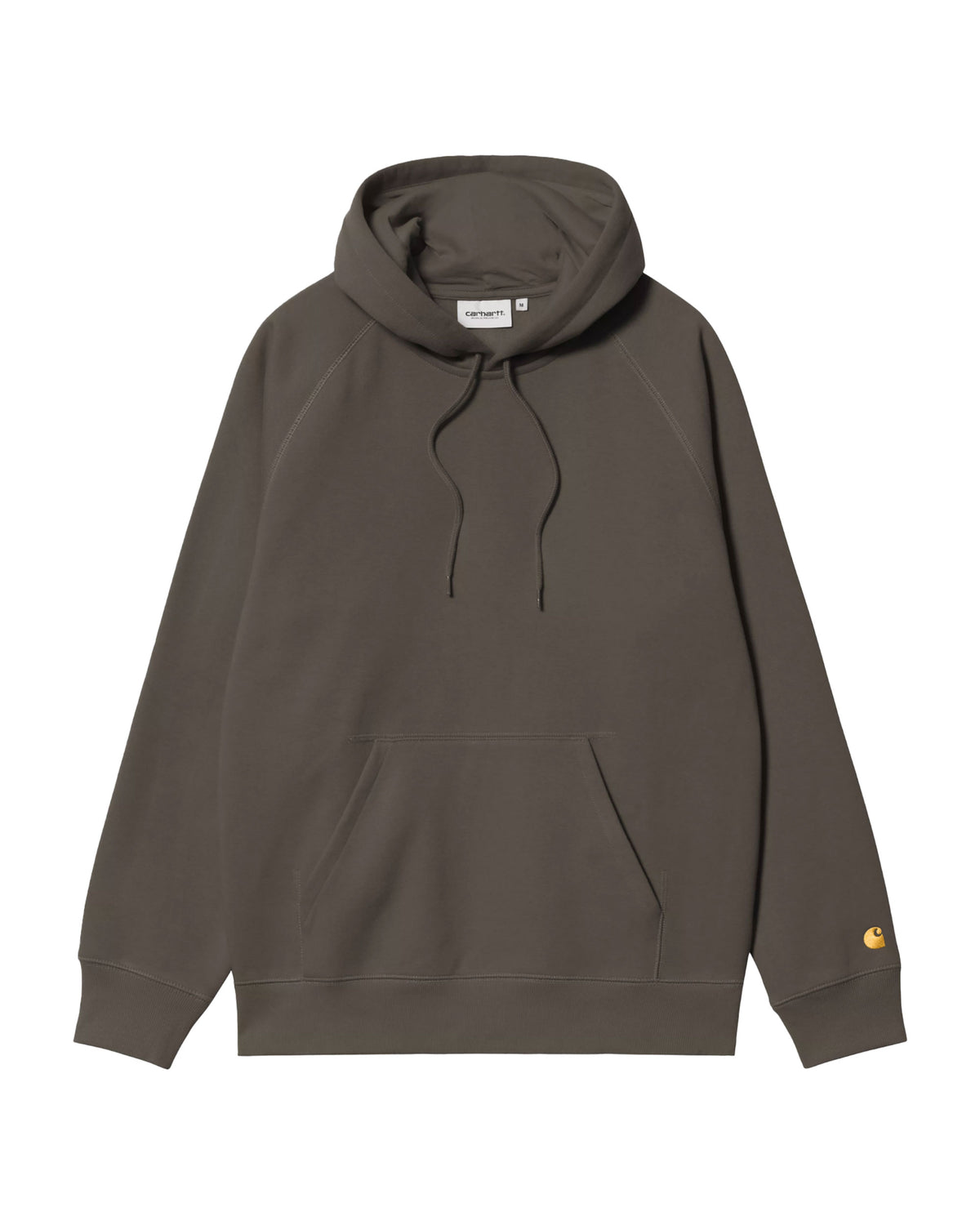 Carhartt Wip Hooded Chase Sweat Shungite-Gold