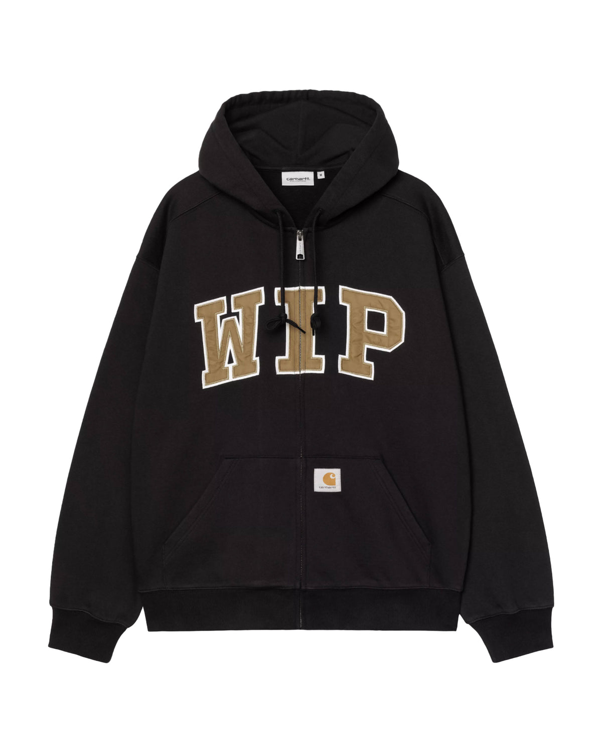 Carhartt Wip Hooded WIP Sweat Jacket Black stone washed