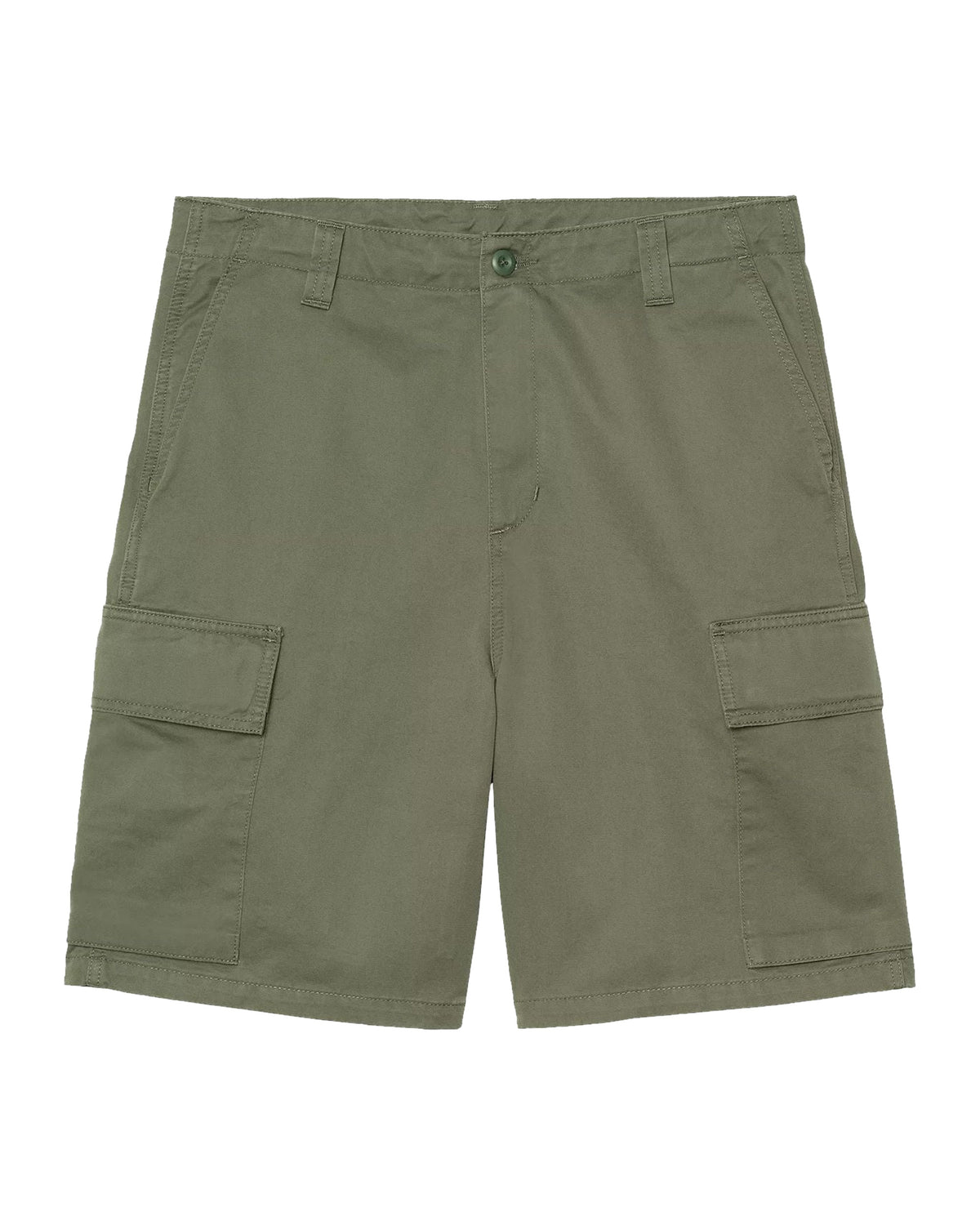 Bermuda Uomo Kade Cargo Verde Stone Washed