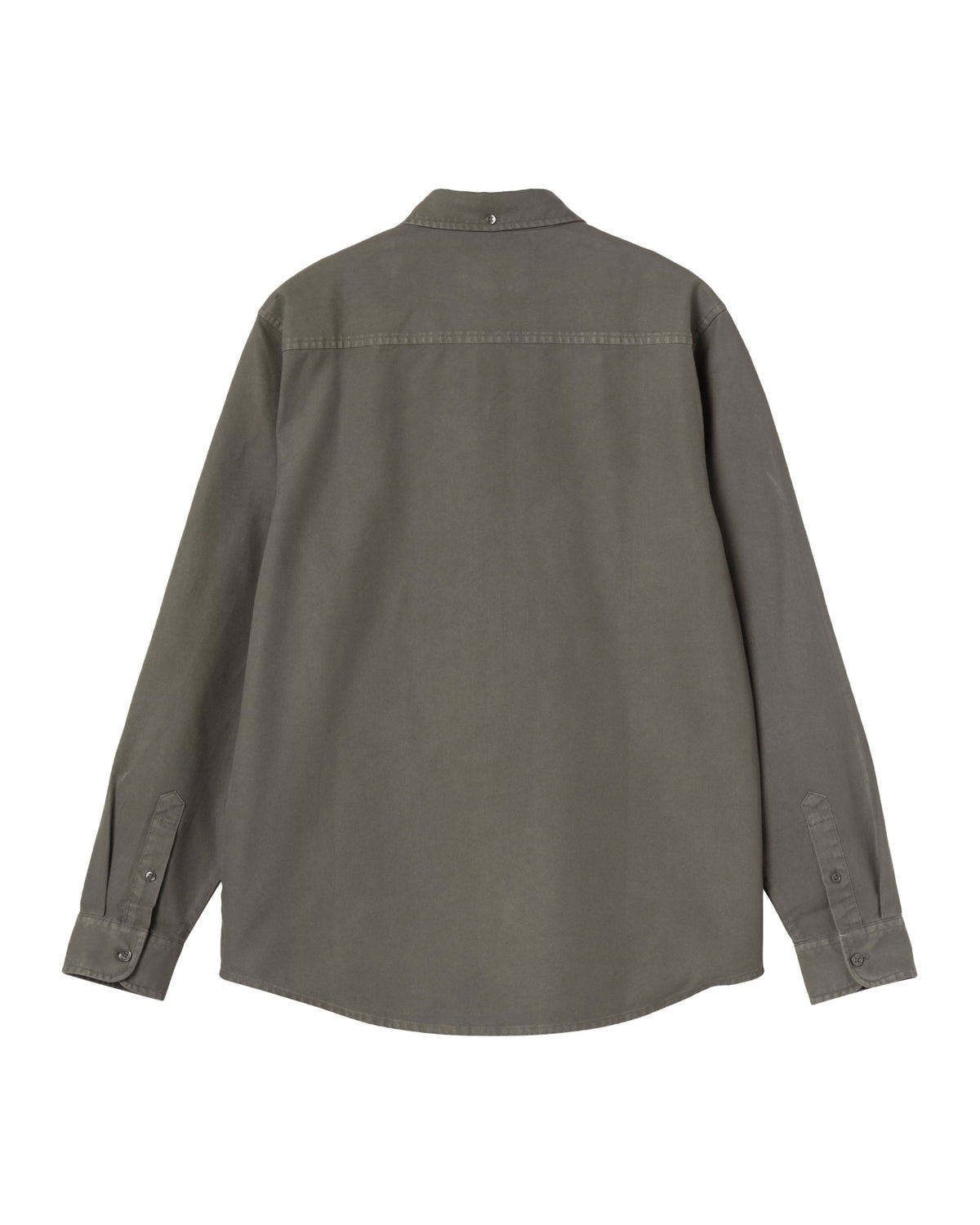 Carhartt Wip L-S Bolton Shirt Shungite Garment Dyed
