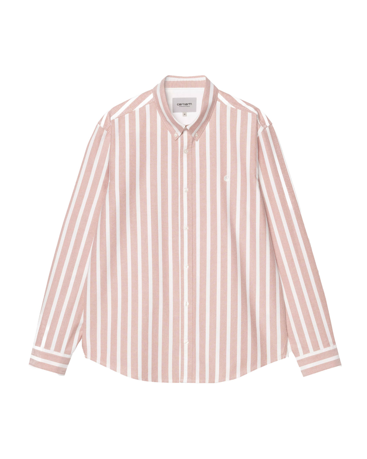 L-S Deven Shirt Deven Stripe Rosso