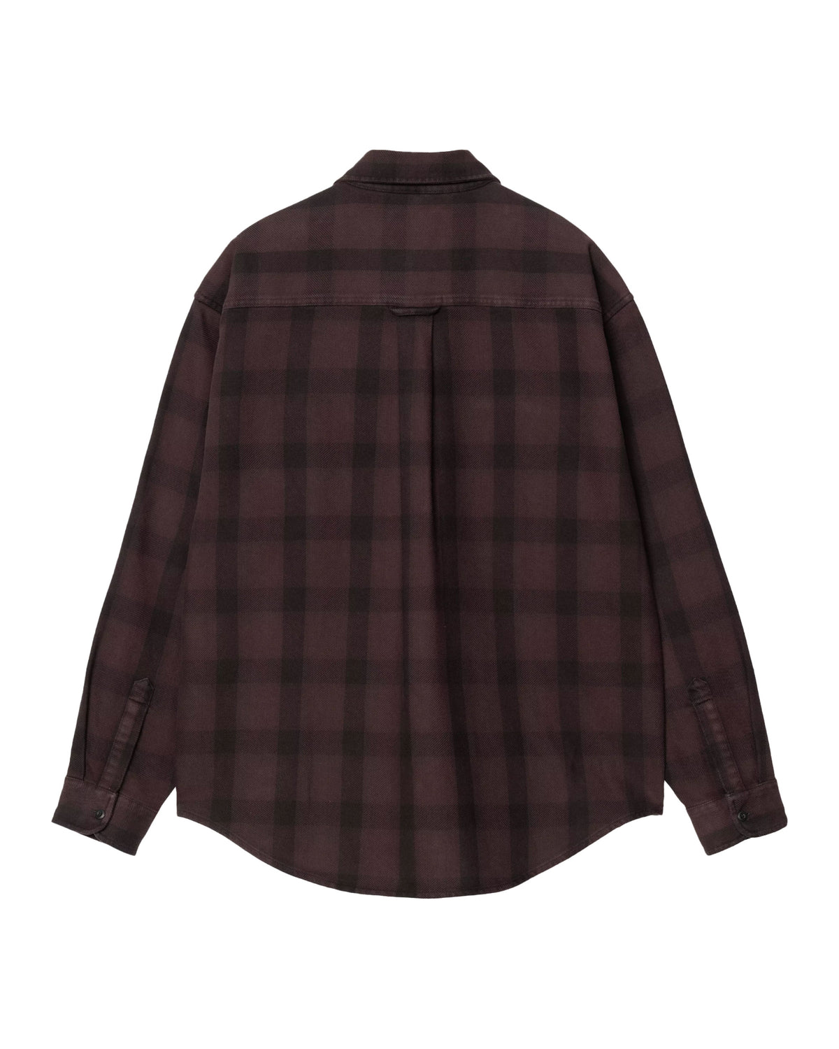 Carhartt Wip L-S Edmands Shirt Check Natural-Palisander