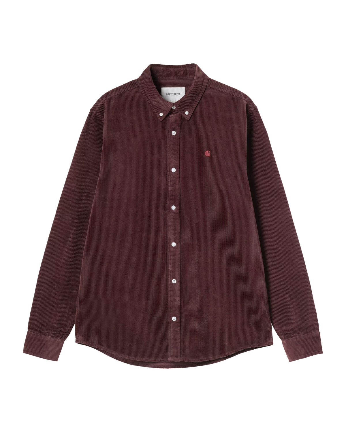 Carhartt Wip L-S Madison Cord Shirt Amarone