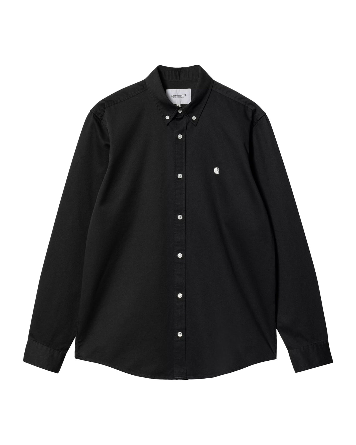 Carhartt Wip L-S Madison Shirt Black-Wax