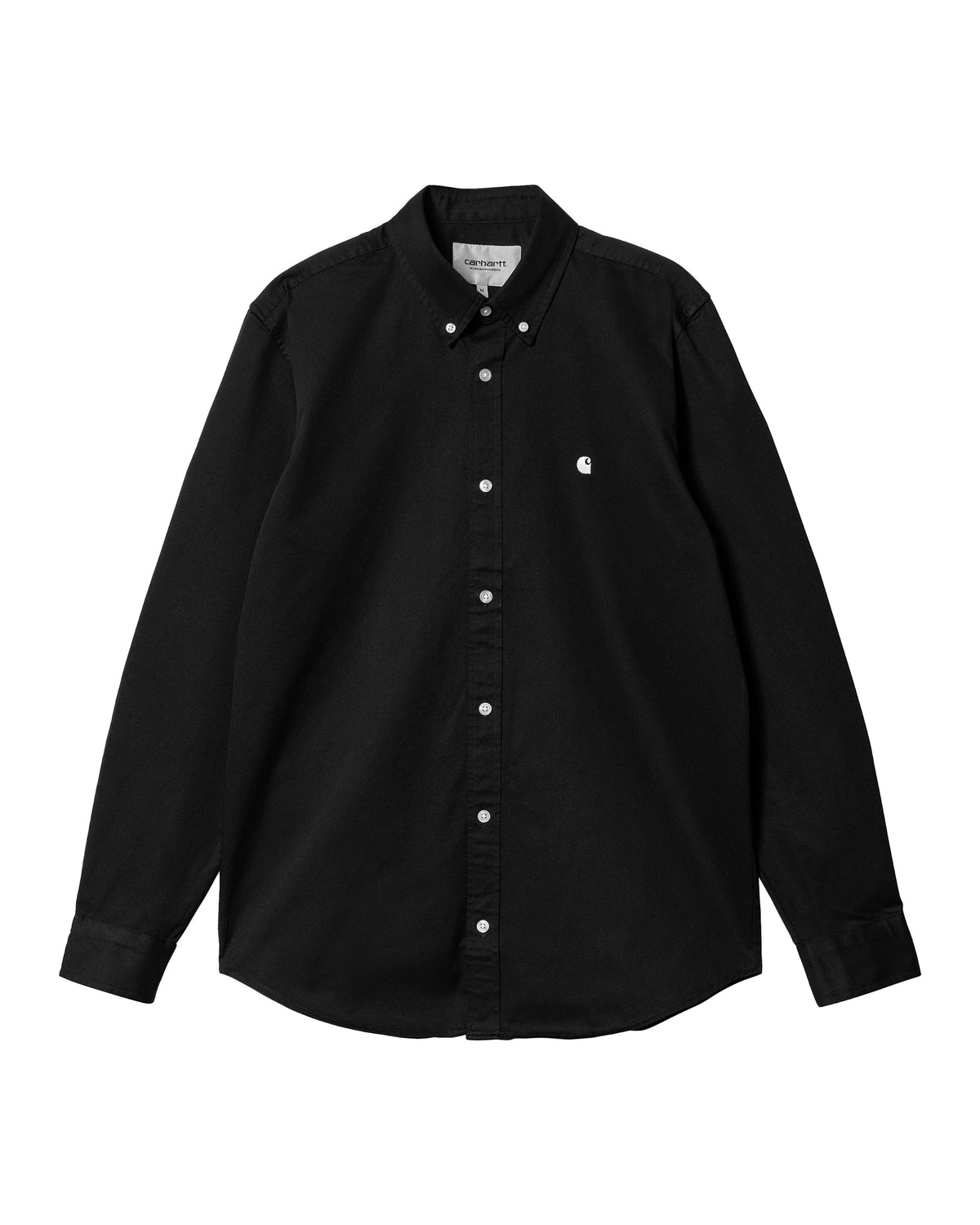 Carhartt Wip L-S Madison Shirt Black-White