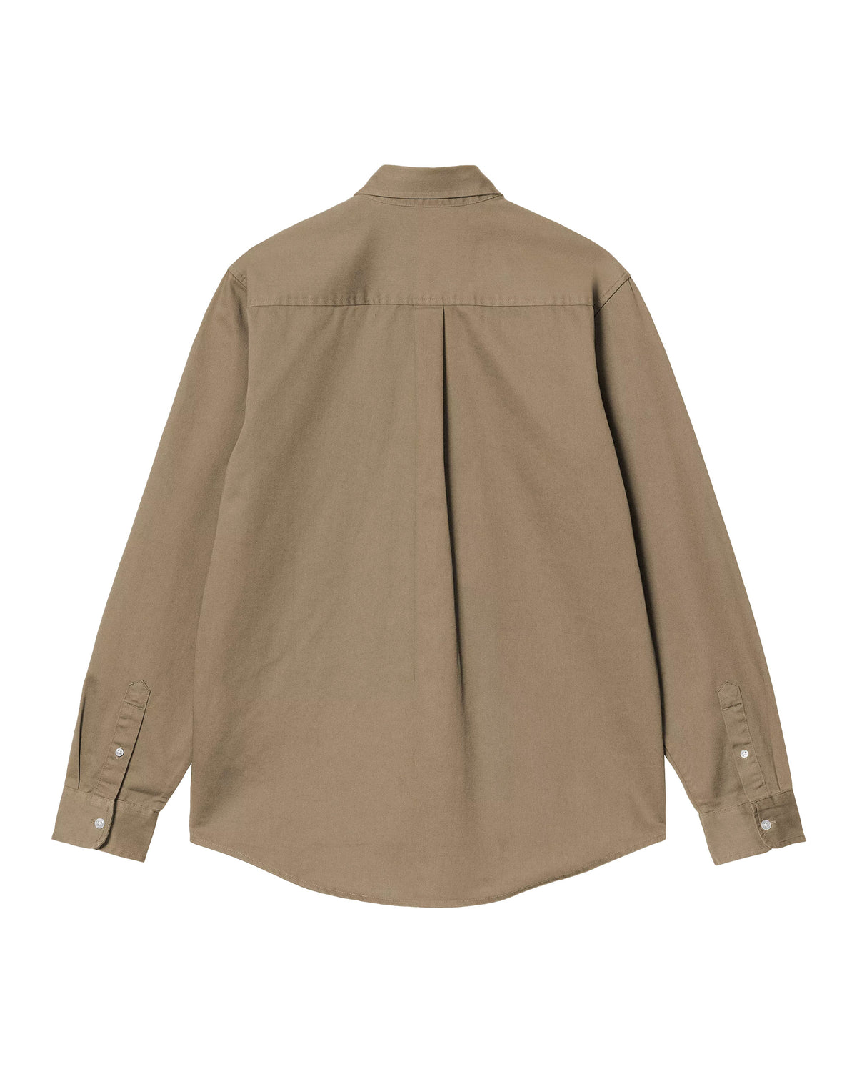 Carhartt Wip L-S Madison Shirt Leather-White