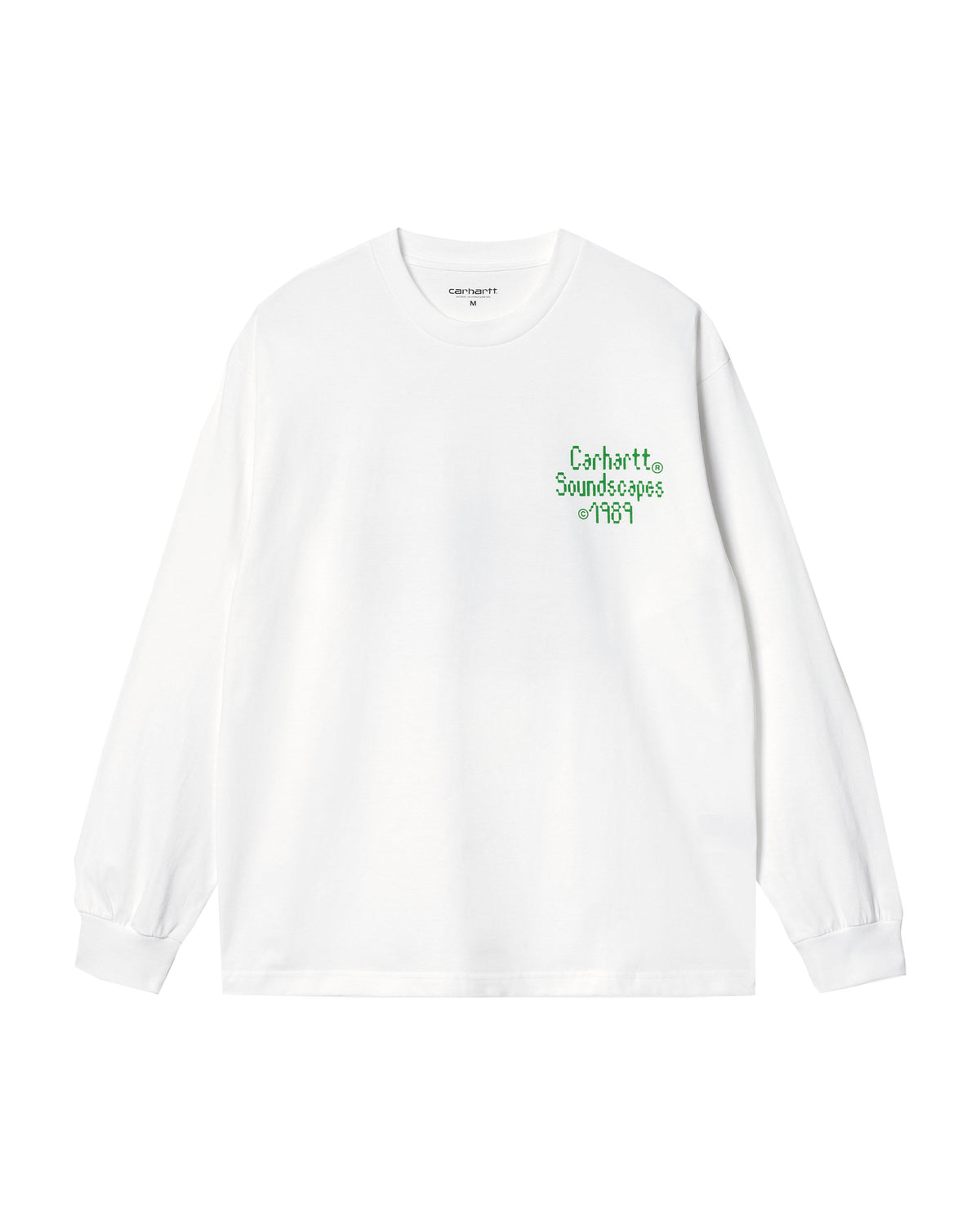 Carhartt Wip L-S Soundface Tee White