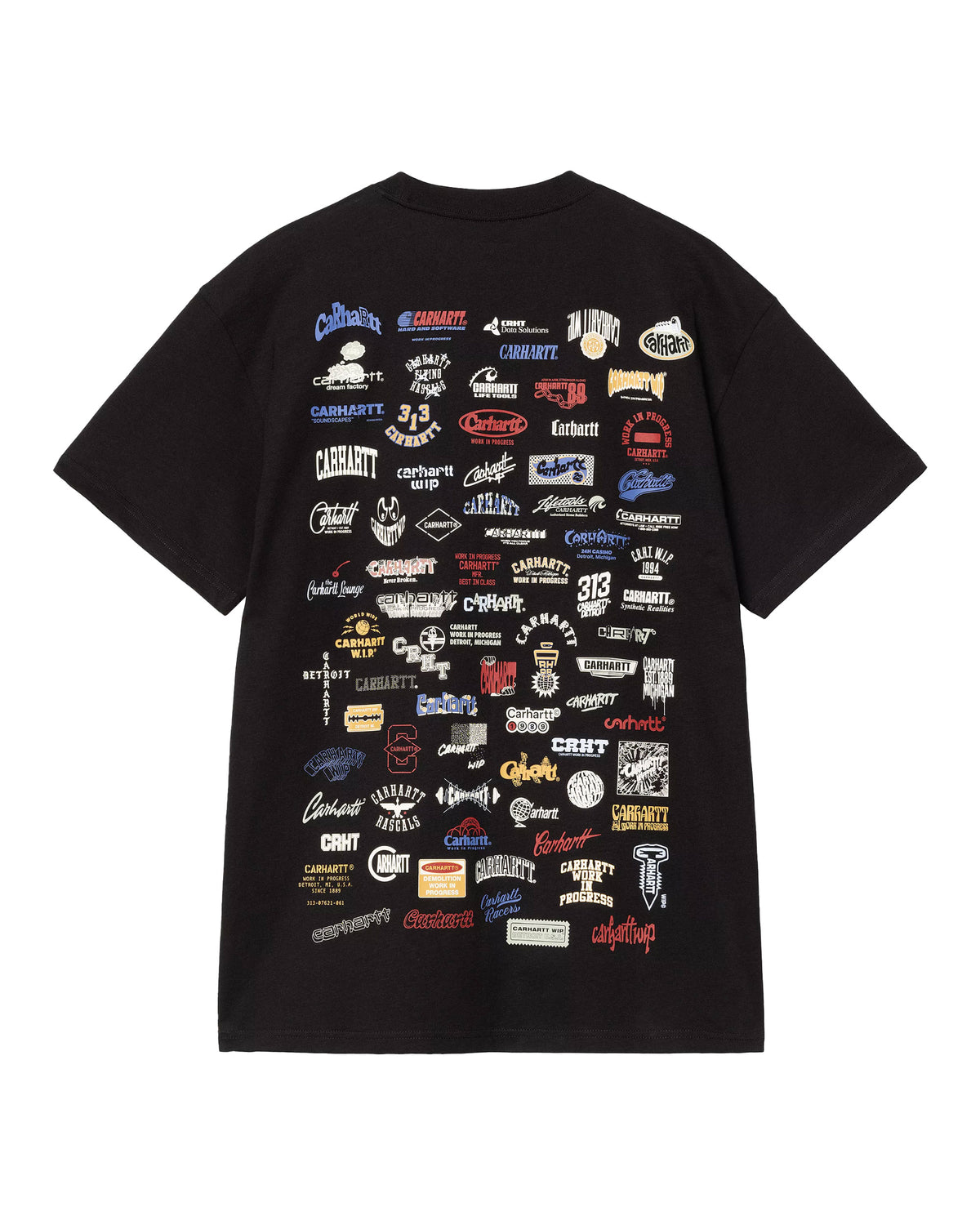 Carhartt Wip Logo T-Shirt Nero