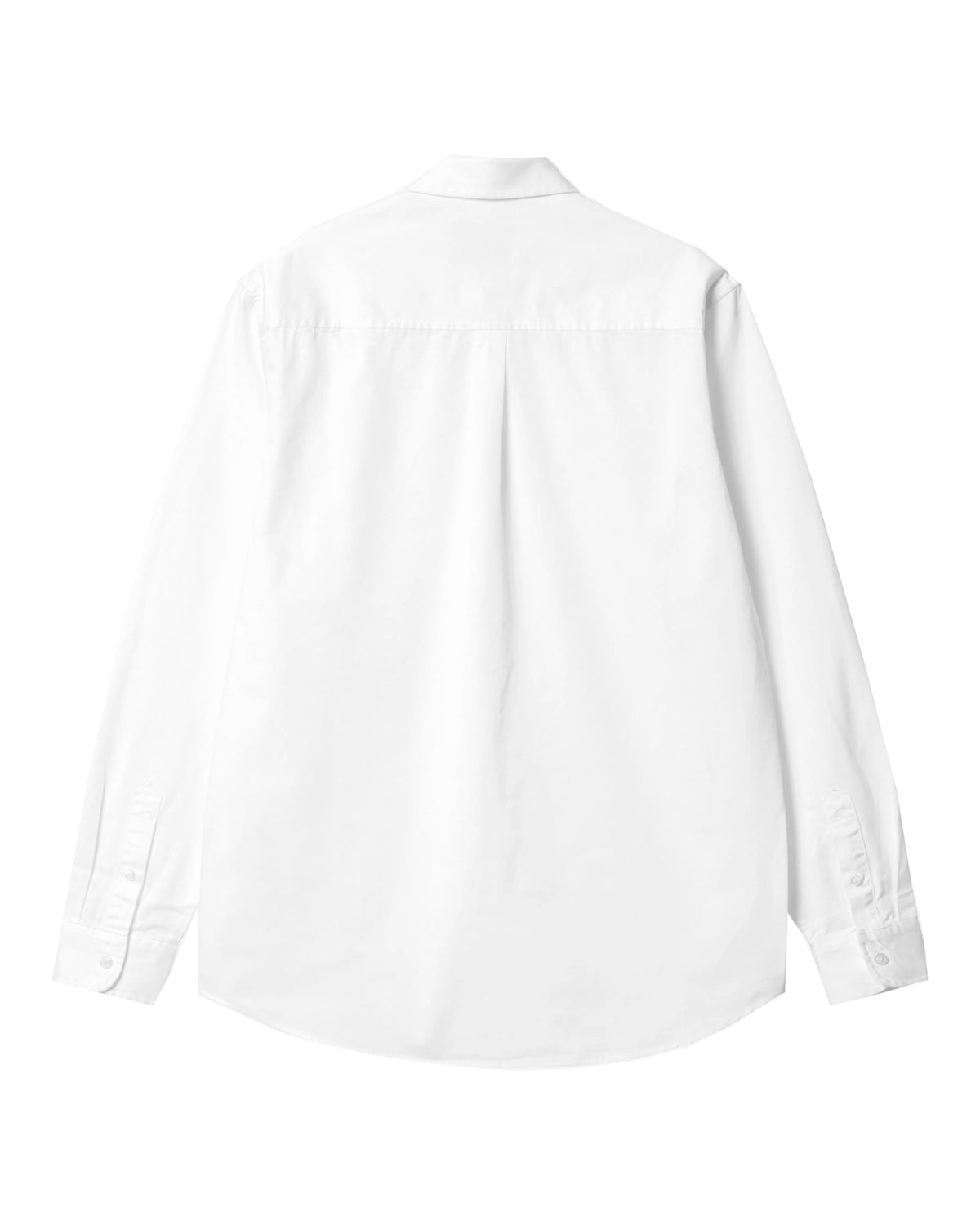 Carhartt Wip Madison Shirt Cotton Twill White-Black