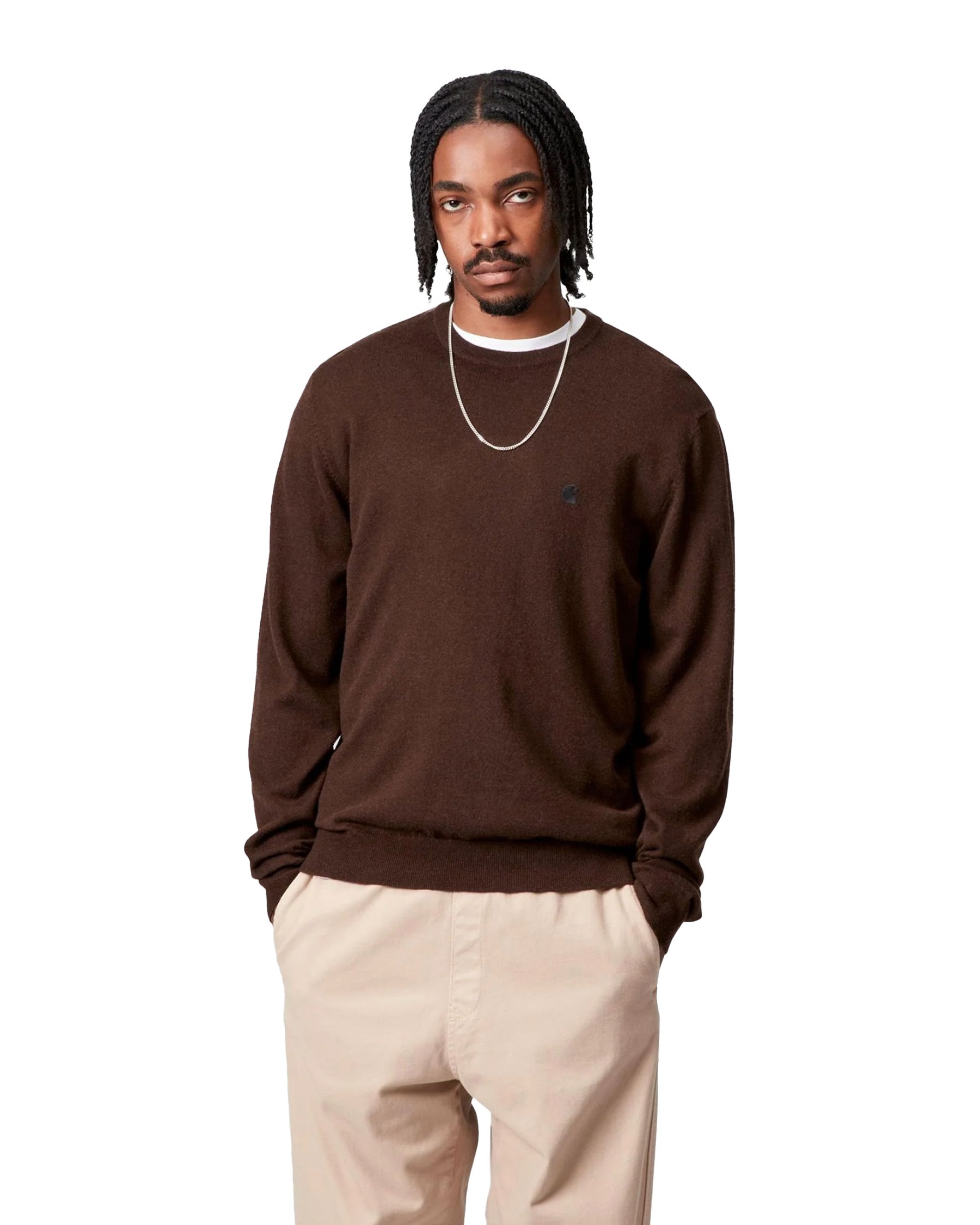 Carhartt Wip Madison Sweater Palisander-Black
