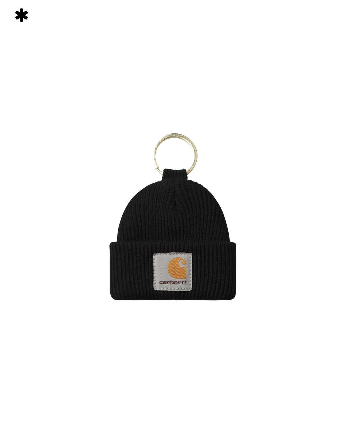 Carhartt Wip Mini Cappello Portachiavi Nero