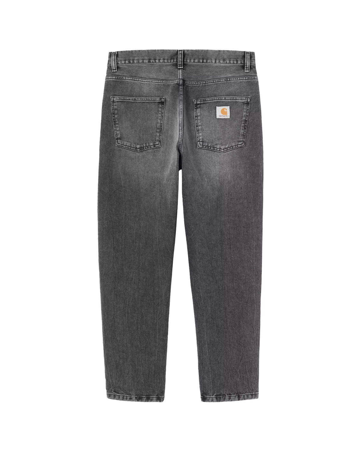 Carhartt Wip Newel Pant Black Marble Used Wash