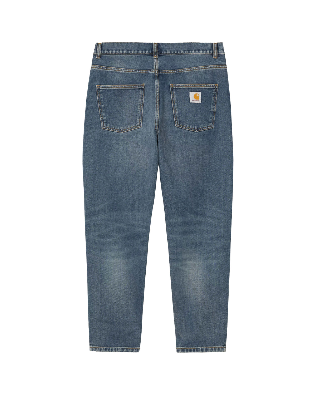 Carhartt Wip Newel Pant Blue dark used wash