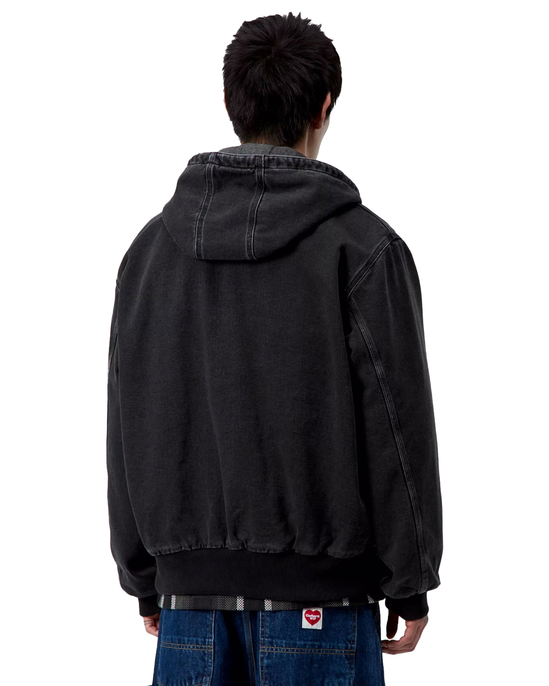 Carhartt Wip OG Active Jacket Black stone washed
