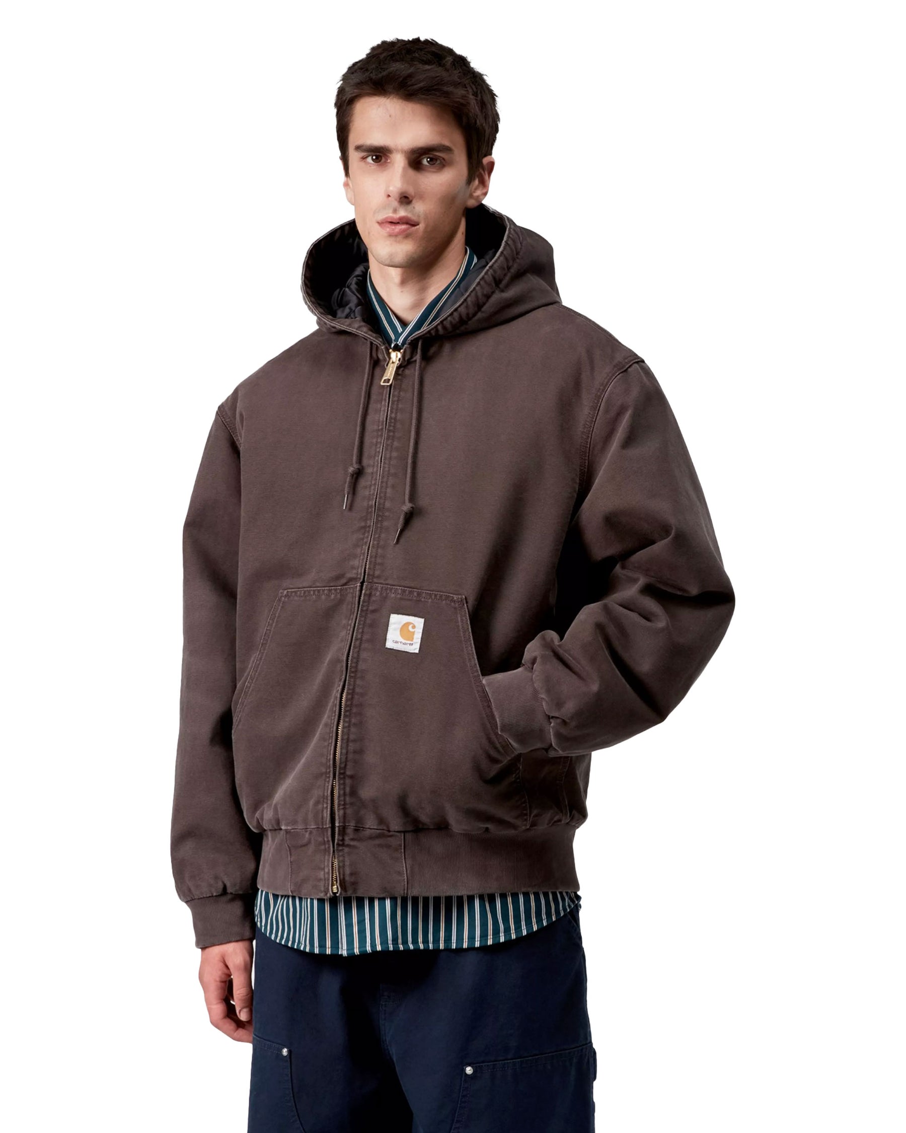 Carhartt Wip OG Active Jacket Tobacco Stone Canvas