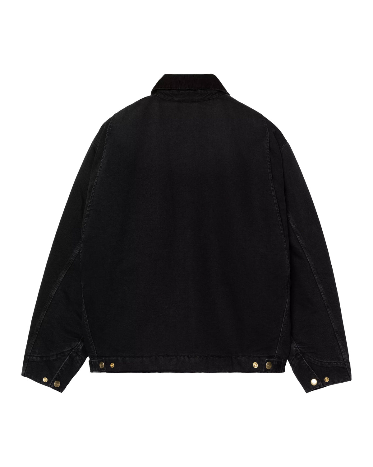 Carhartt Wip OG Detroit Jacket Black - Black Stone Canvas