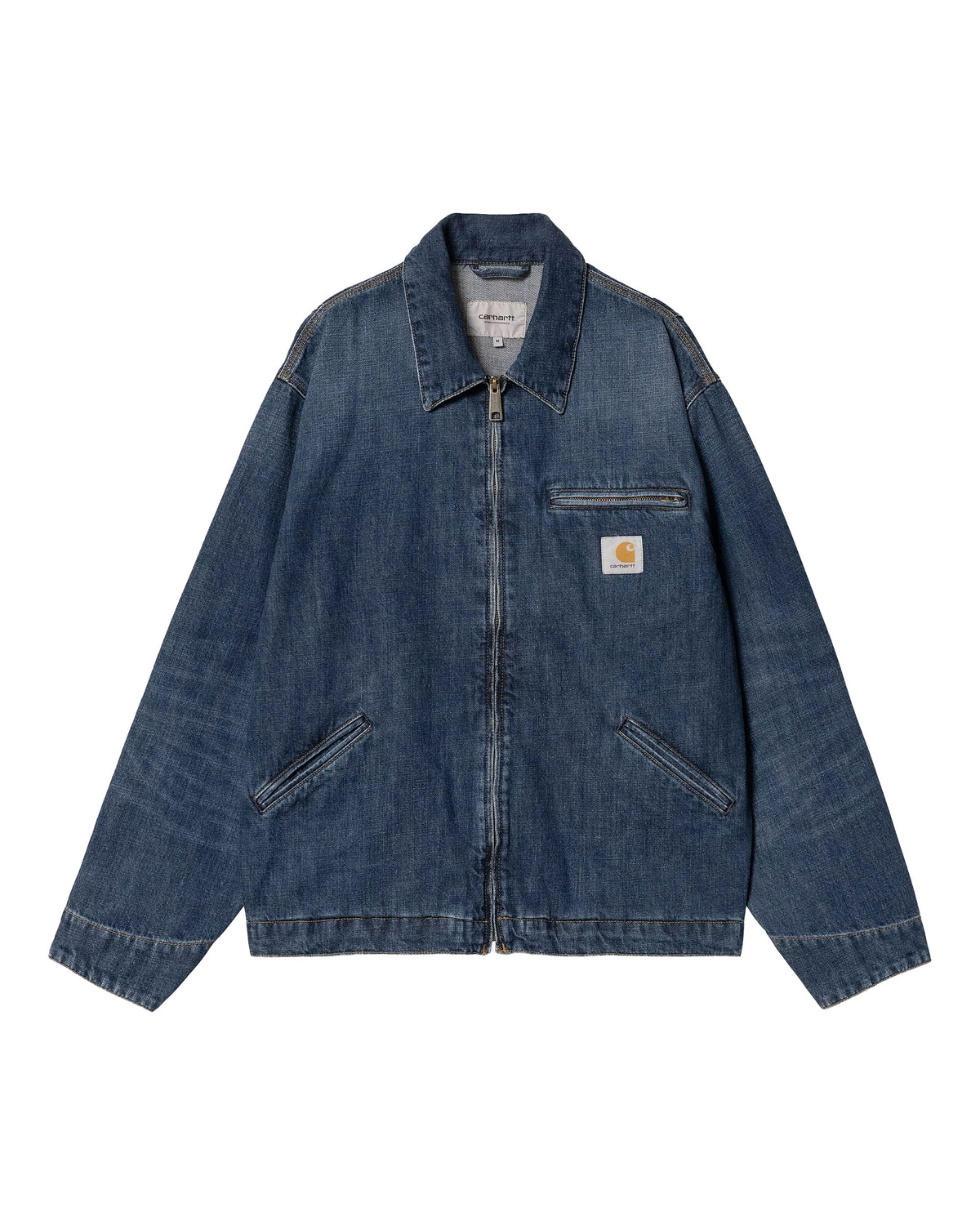 Carhartt Wip OG Detroit Jacket Blue dark used wash