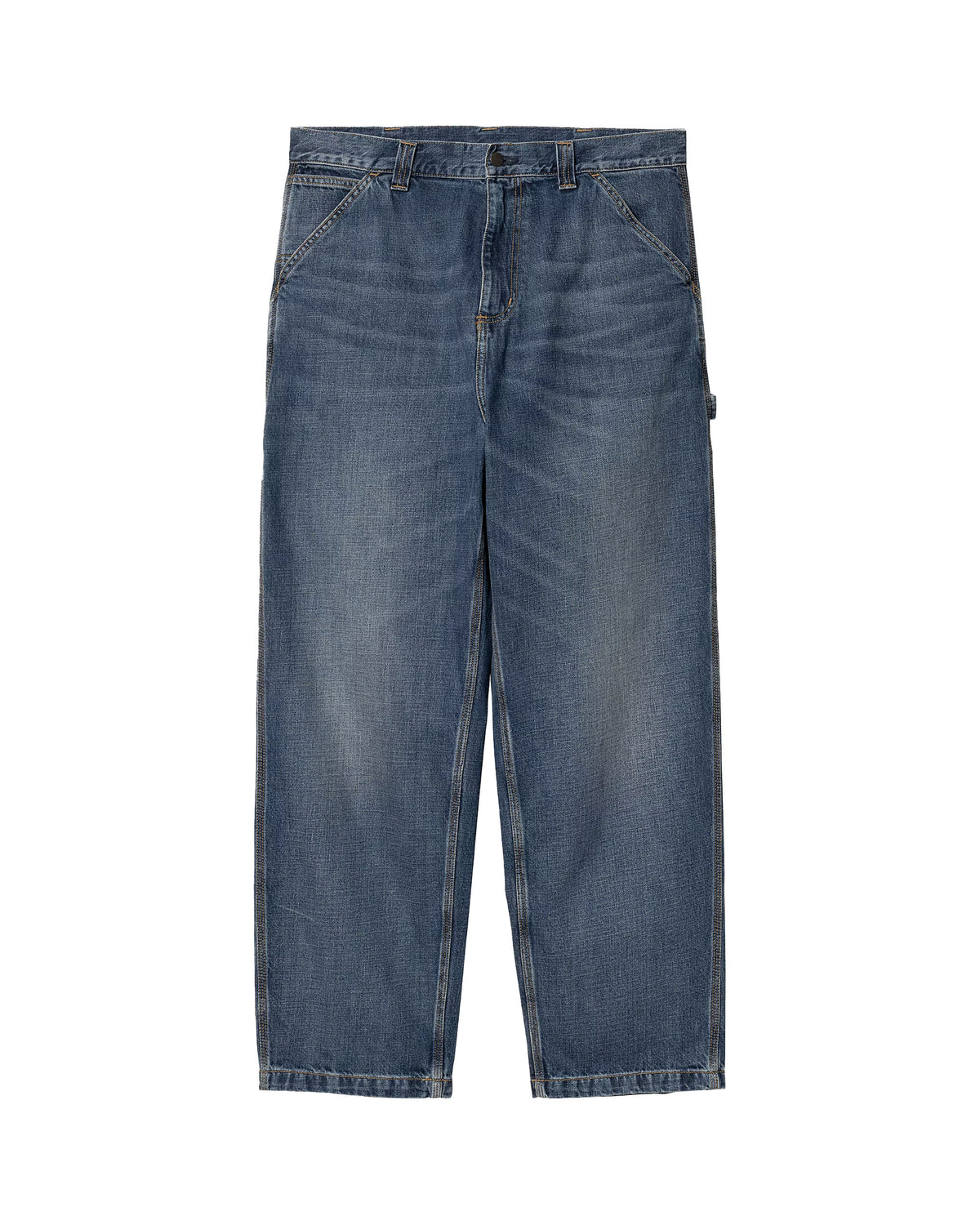 Carhartt Wip OG Single Knee Pant Blue dark used wash