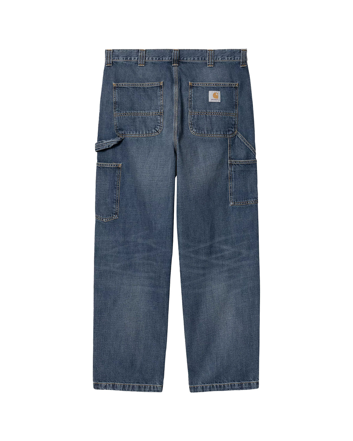 Carhartt Wip OG Single Knee Pant Blue dark used wash