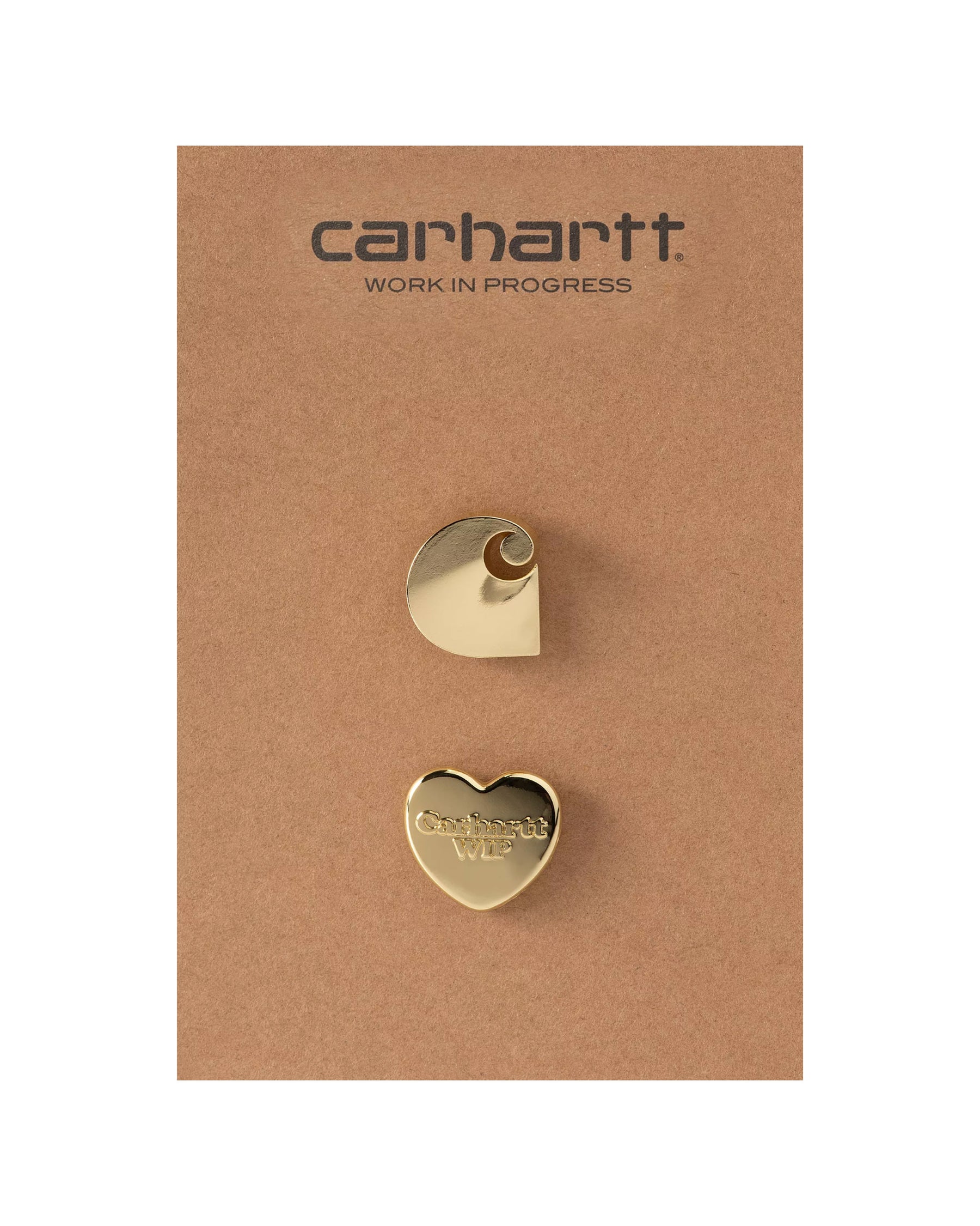 Carhartt Wip Pins Set Zinc Alloy Gold