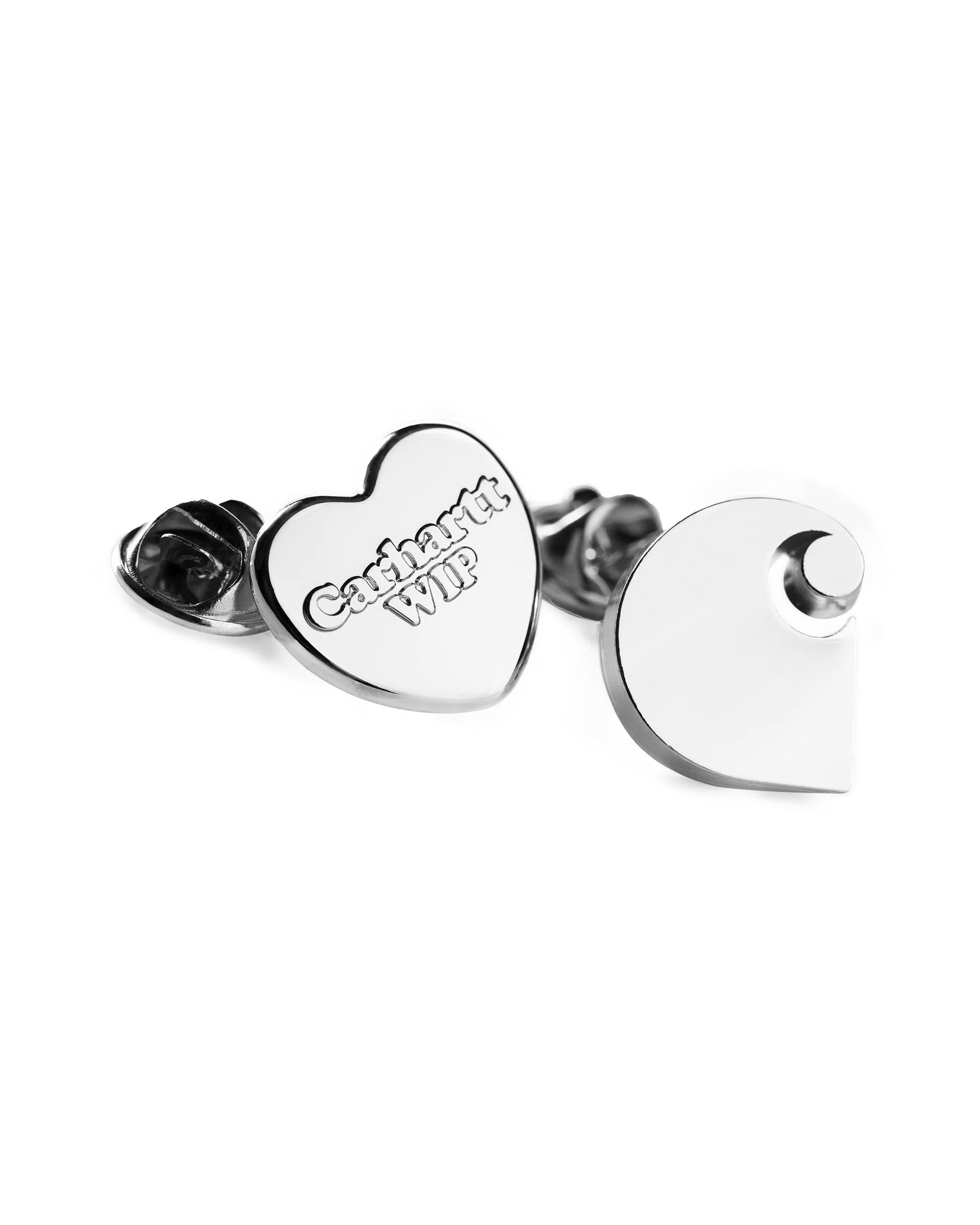 Carhartt Wip Pins Set Zinc Alloy Silver