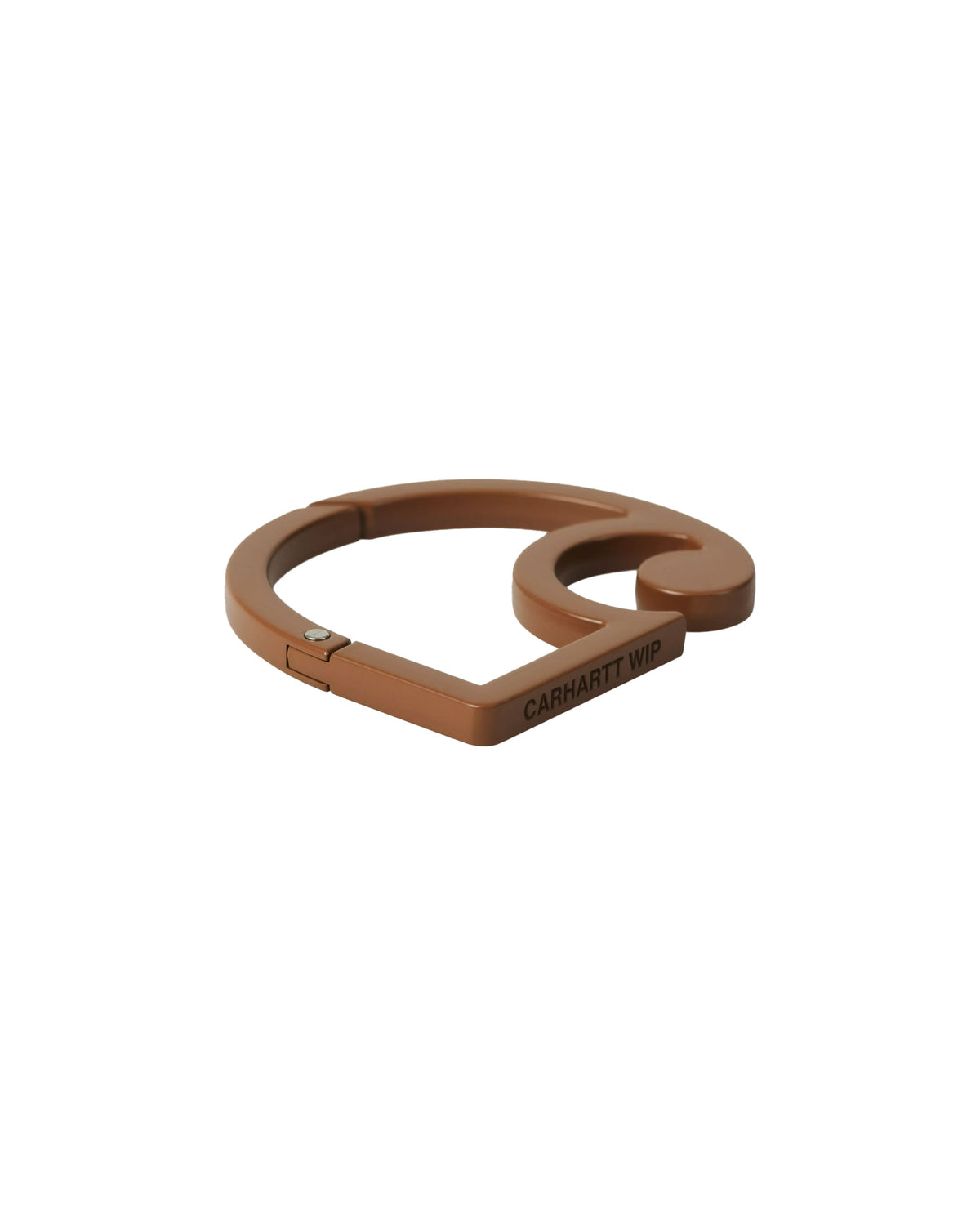 Portachiavi C-Logo Carabiner Marrone