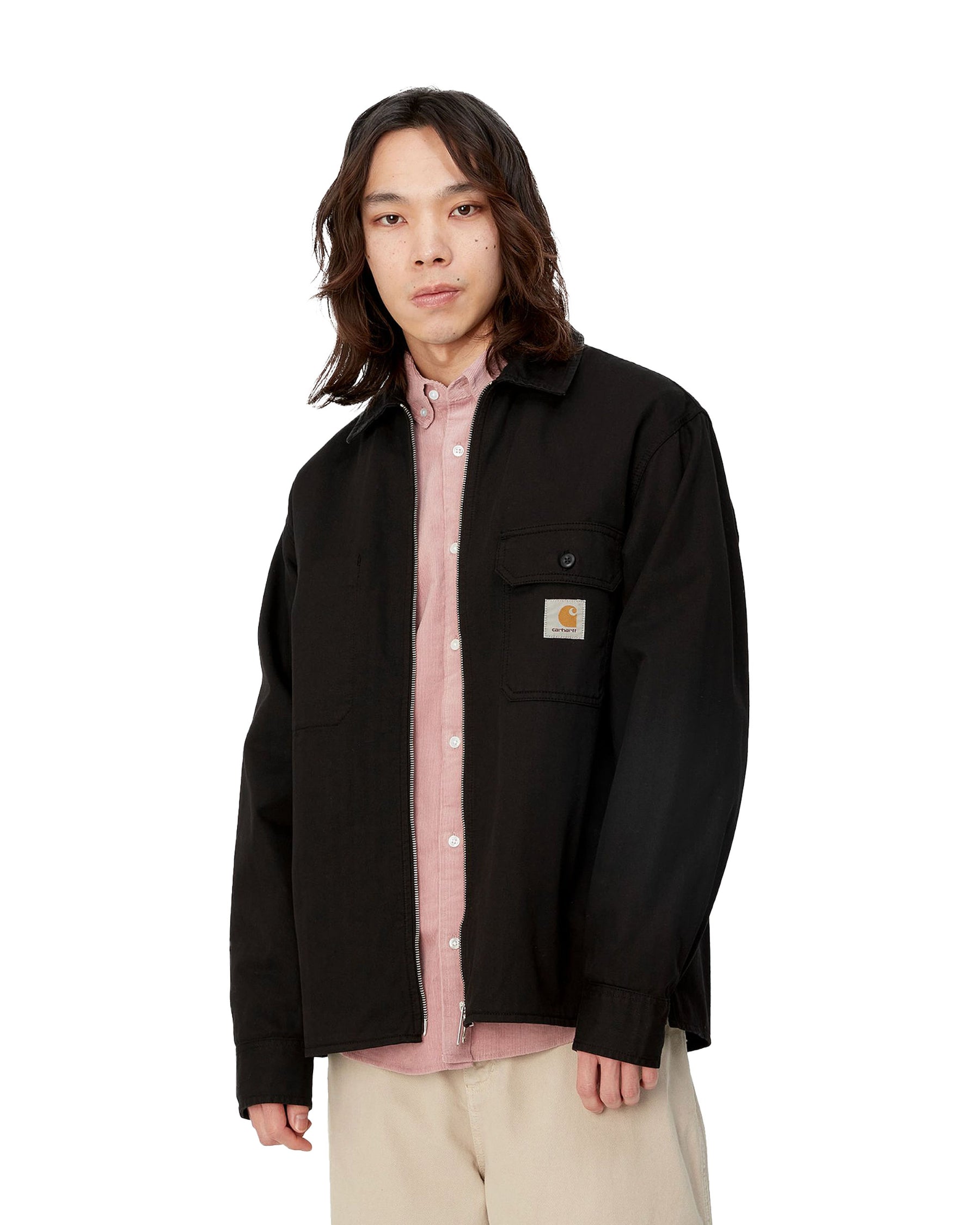 Carhartt Wip Rainer Shirt Jacket Black